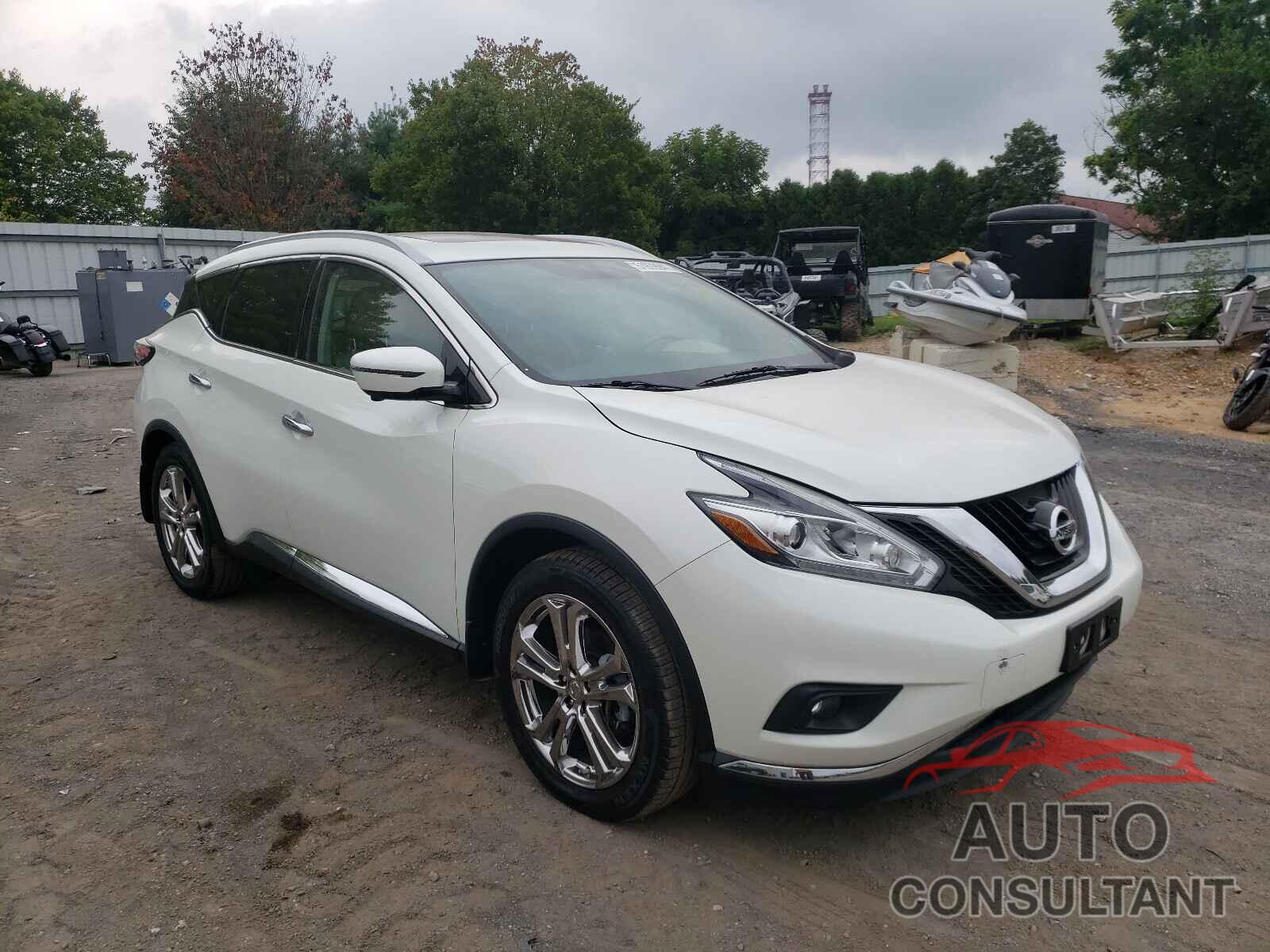 NISSAN MURANO 2018 - 5N1AZ2MH3JN107100