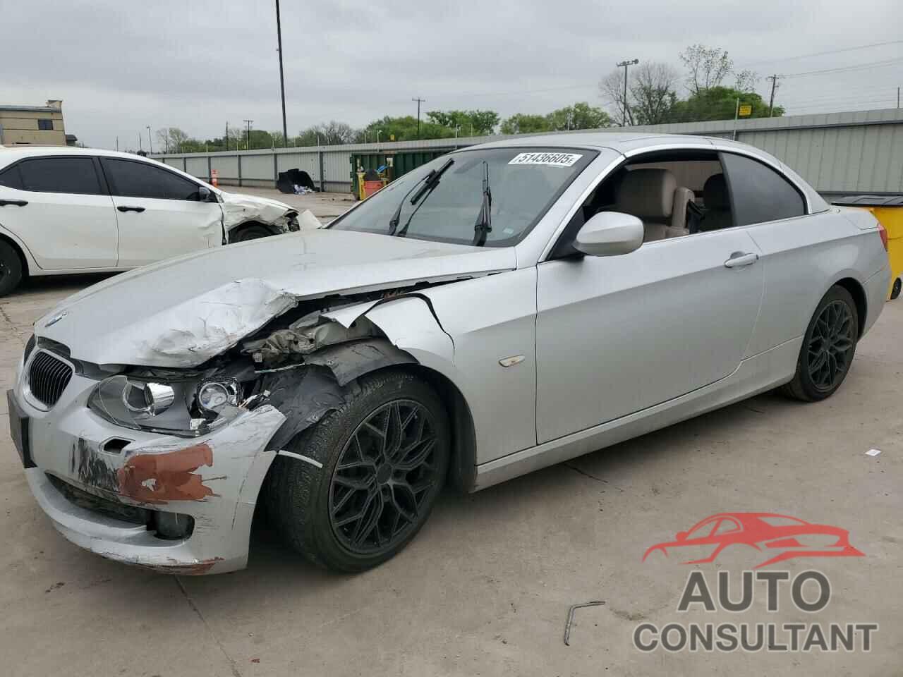 BMW 3 SERIES 2011 - WBADW3C5XBE541567