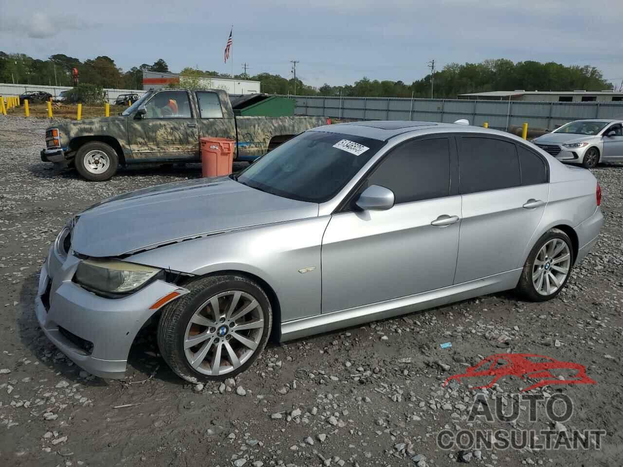 BMW 3 SERIES 2011 - WBAPH7G52BNN02593