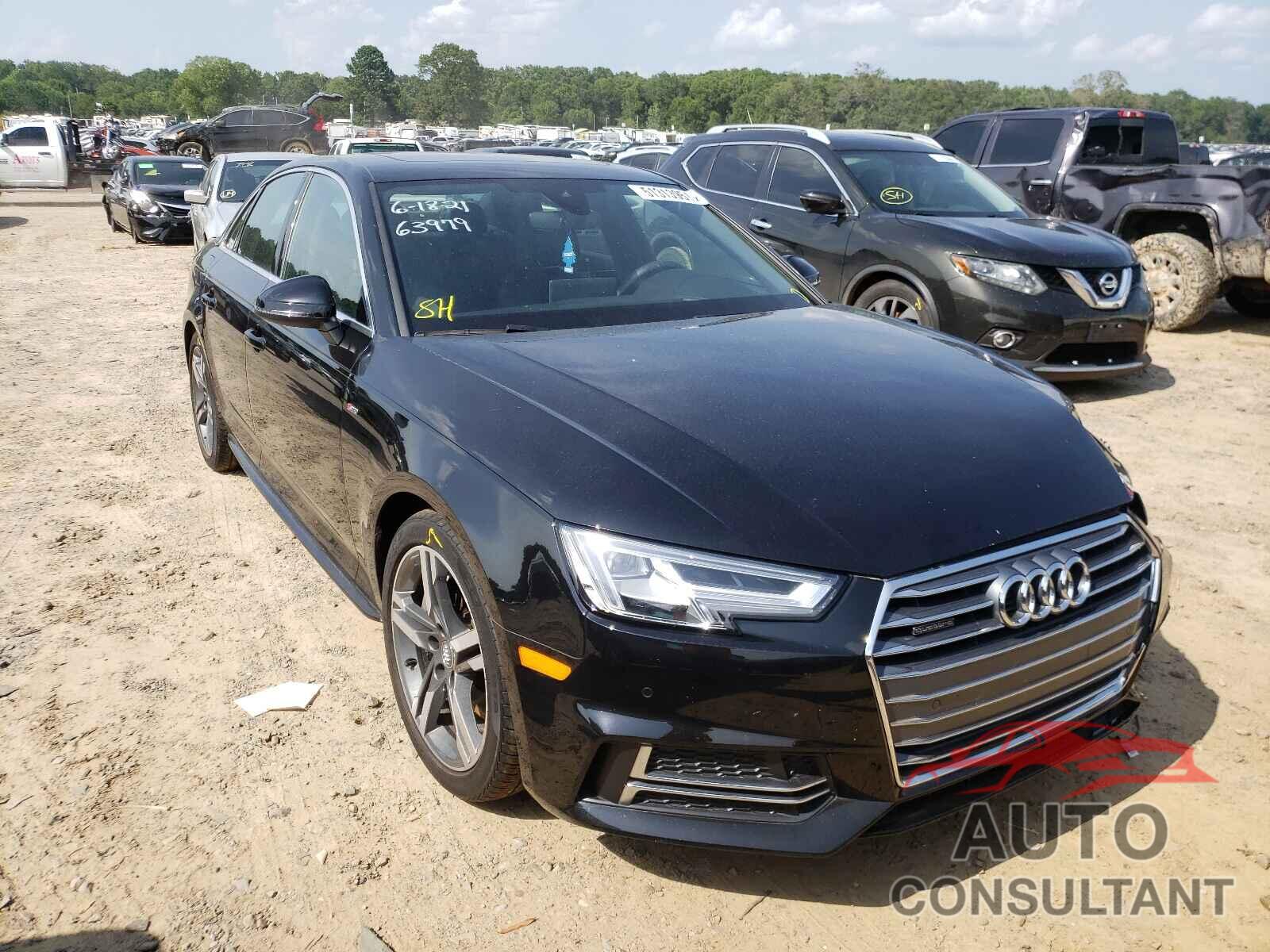 AUDI A4 2018 - WAUENAF48JN012518