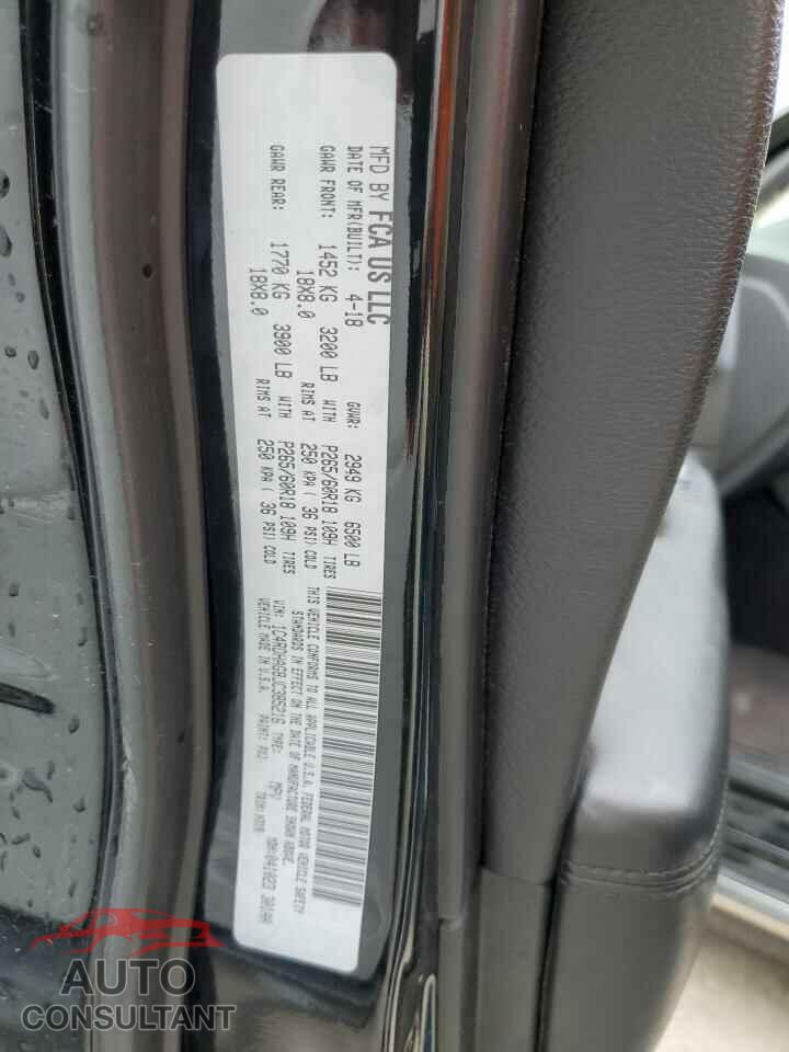 DODGE DURANGO 2018 - 1C4RDHAG8JC385216