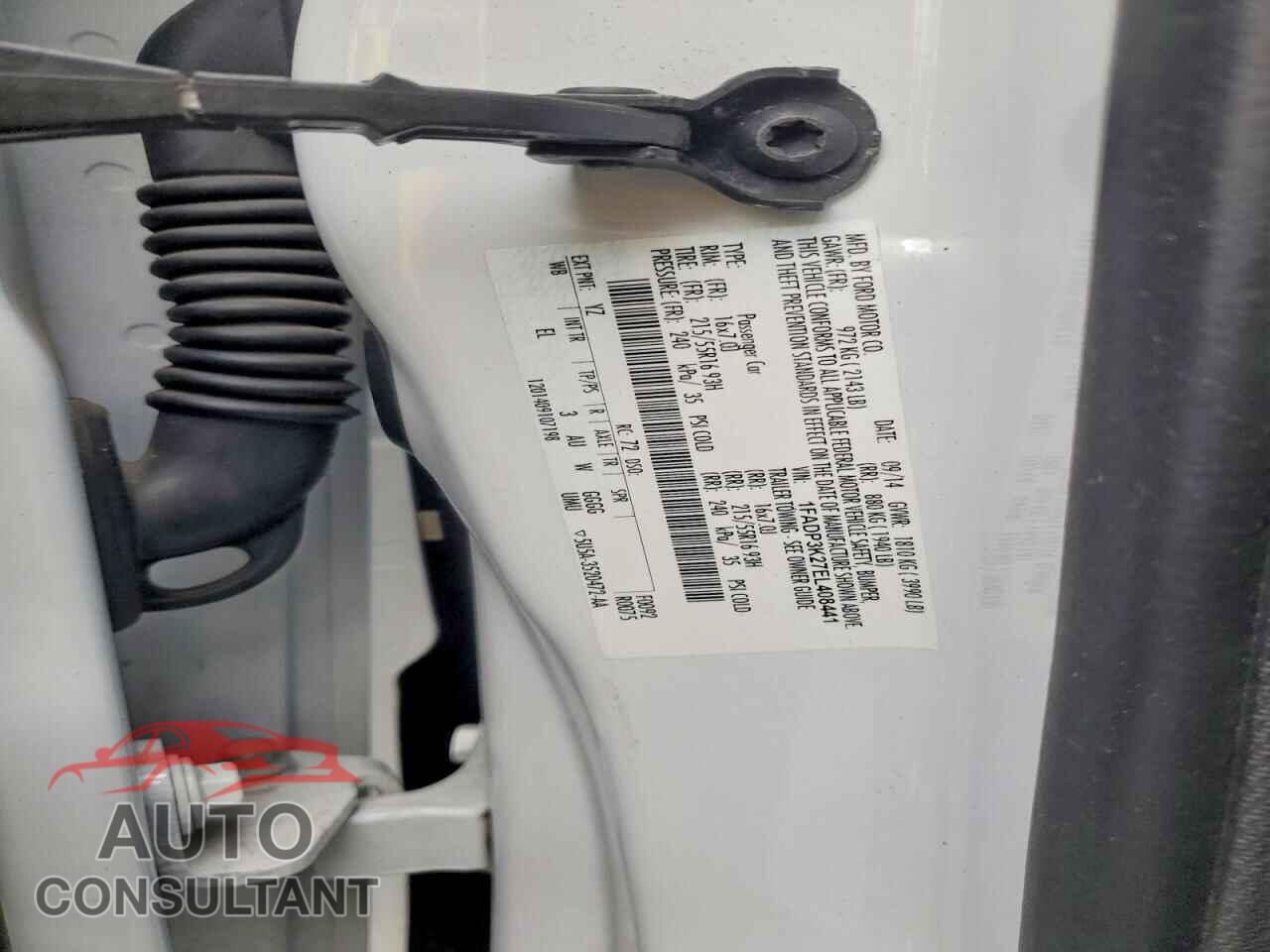 FORD FOCUS 2014 - 1FADP3K27EL408441
