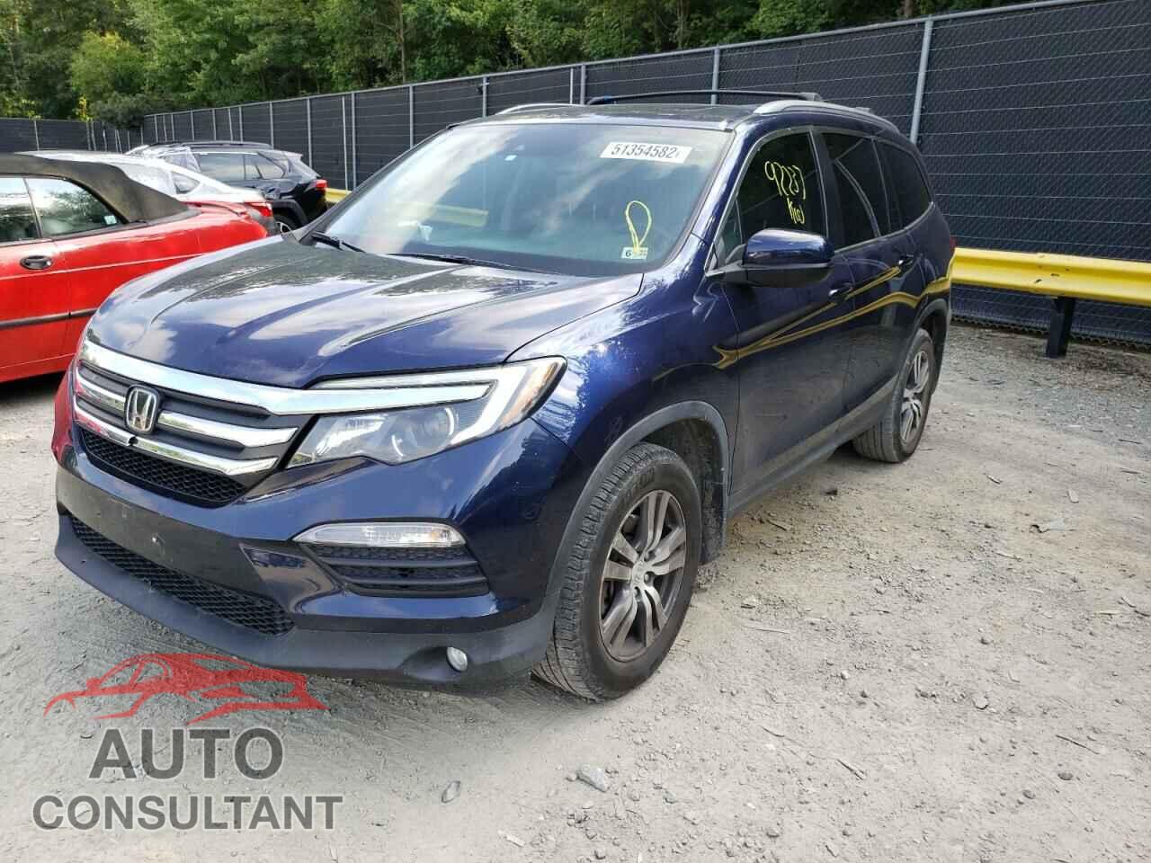 HONDA PILOT 2016 - 5FNYF6H63GB062727