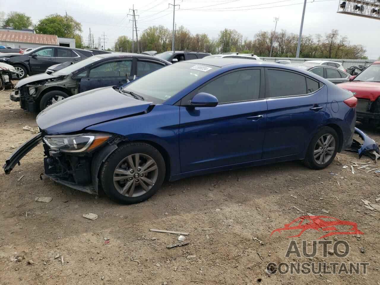 HYUNDAI ELANTRA 2018 - 5NPD84LF9JH384558