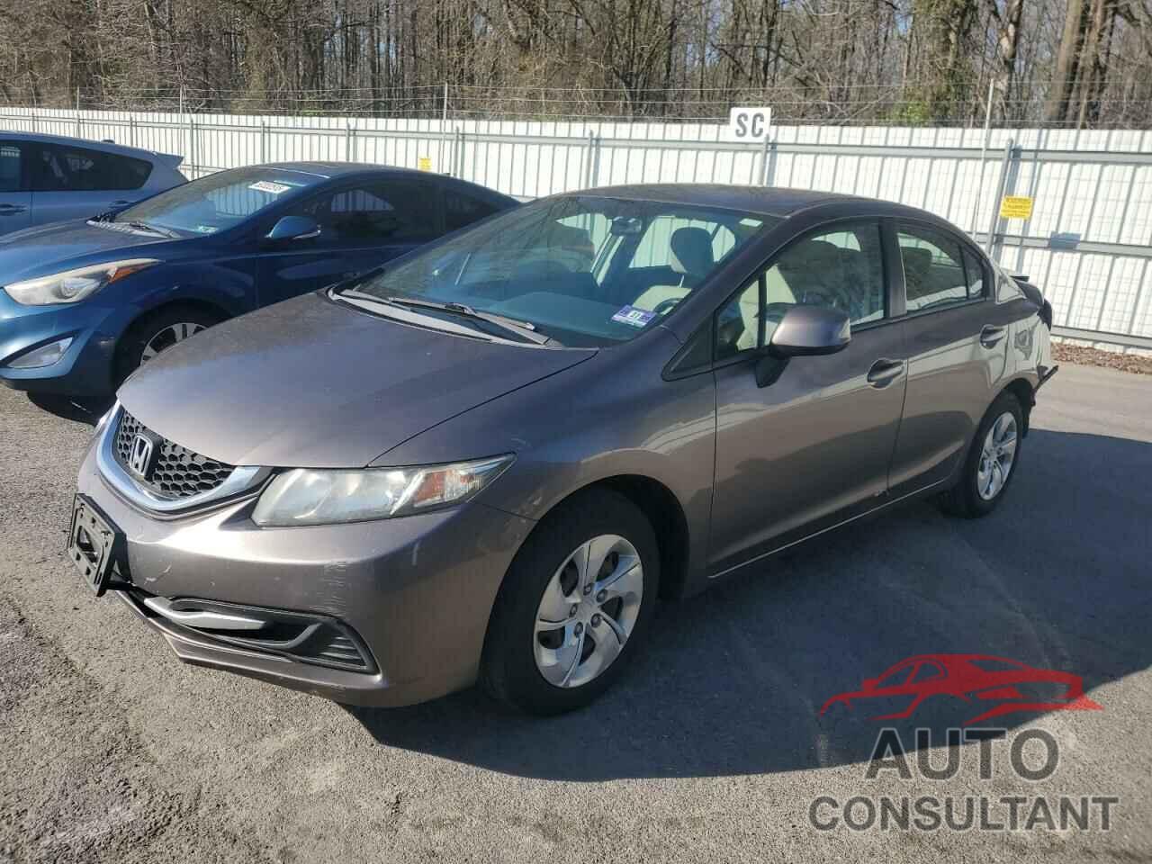 HONDA CIVIC 2013 - 19XFB2F50DE234154