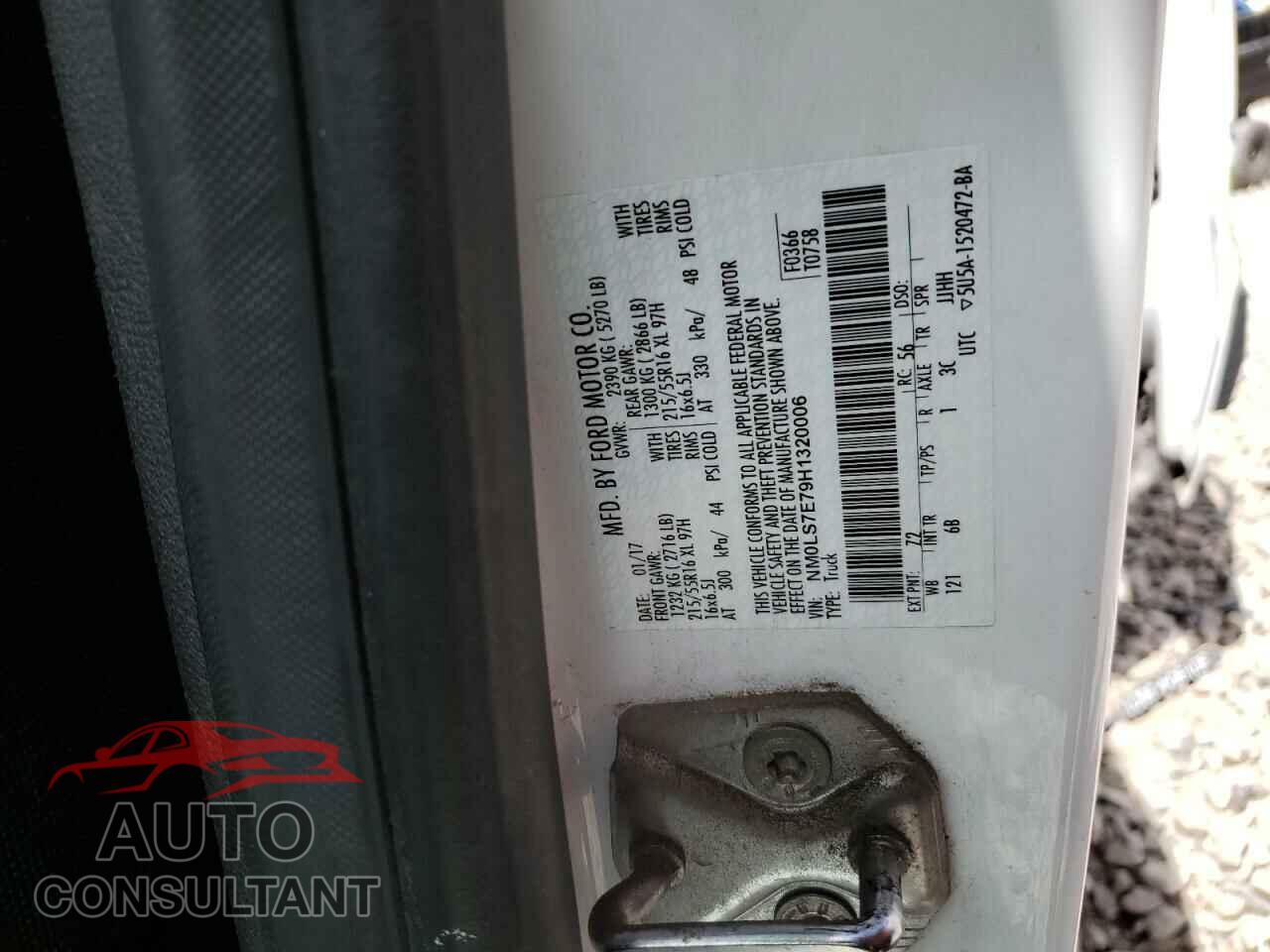 FORD TRANSIT 2017 - NM0LS7E79H1320006