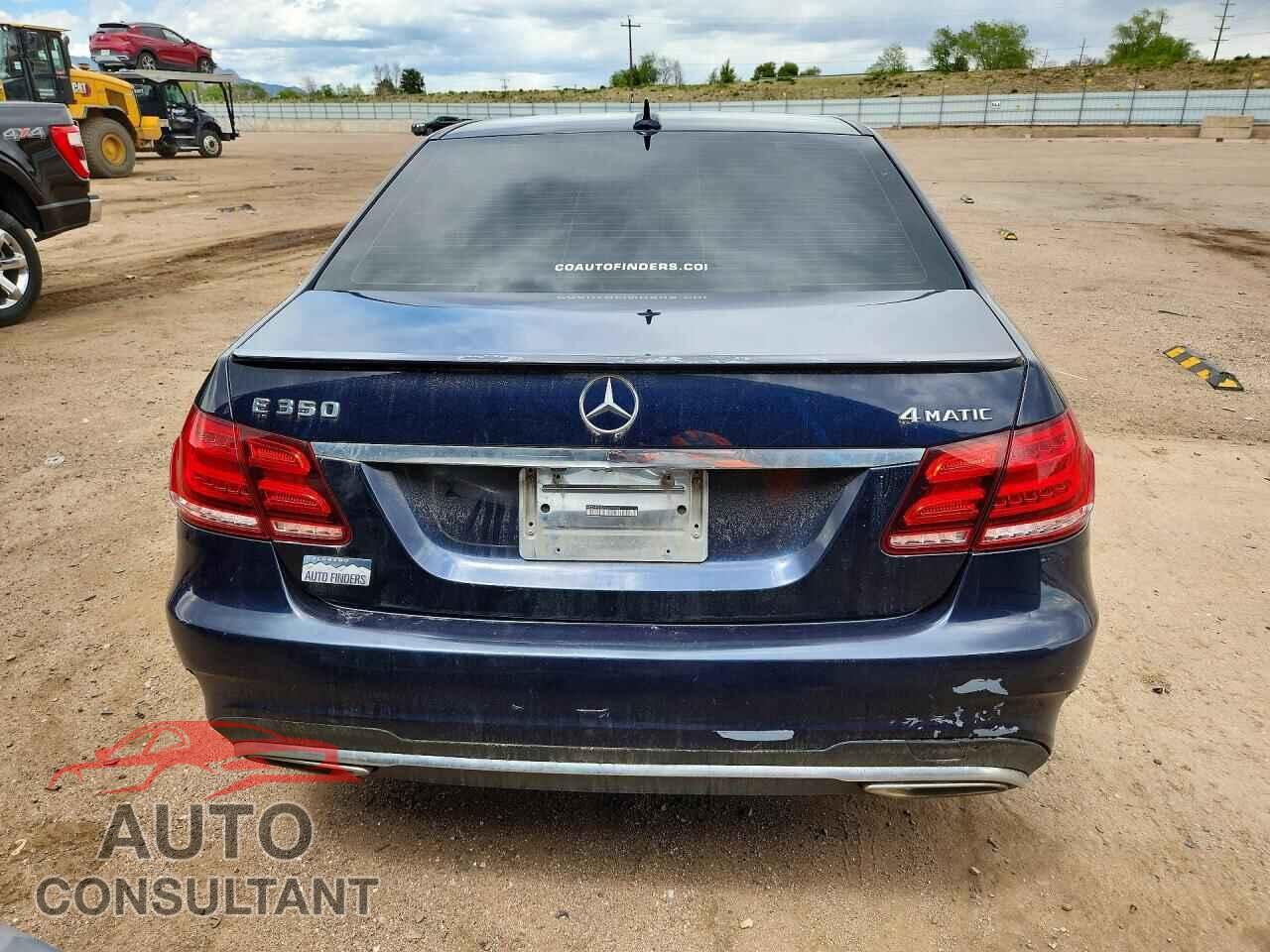 MERCEDES-BENZ E-CLASS 2014 - WDDHF8JB2EA909834