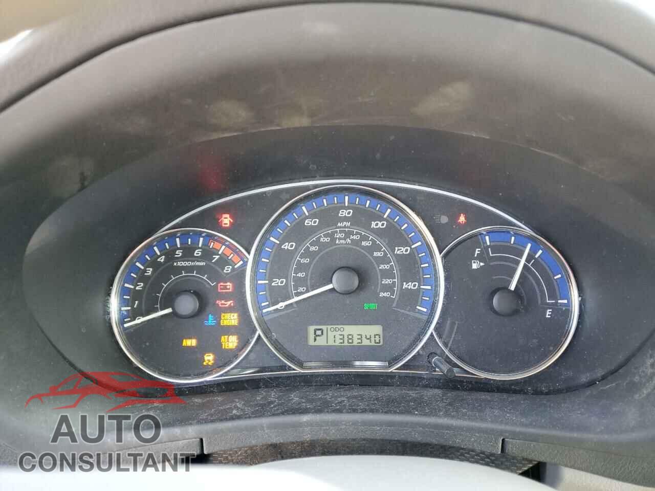 SUBARU FORESTER 2011 - JF2SHBBCXBH777828