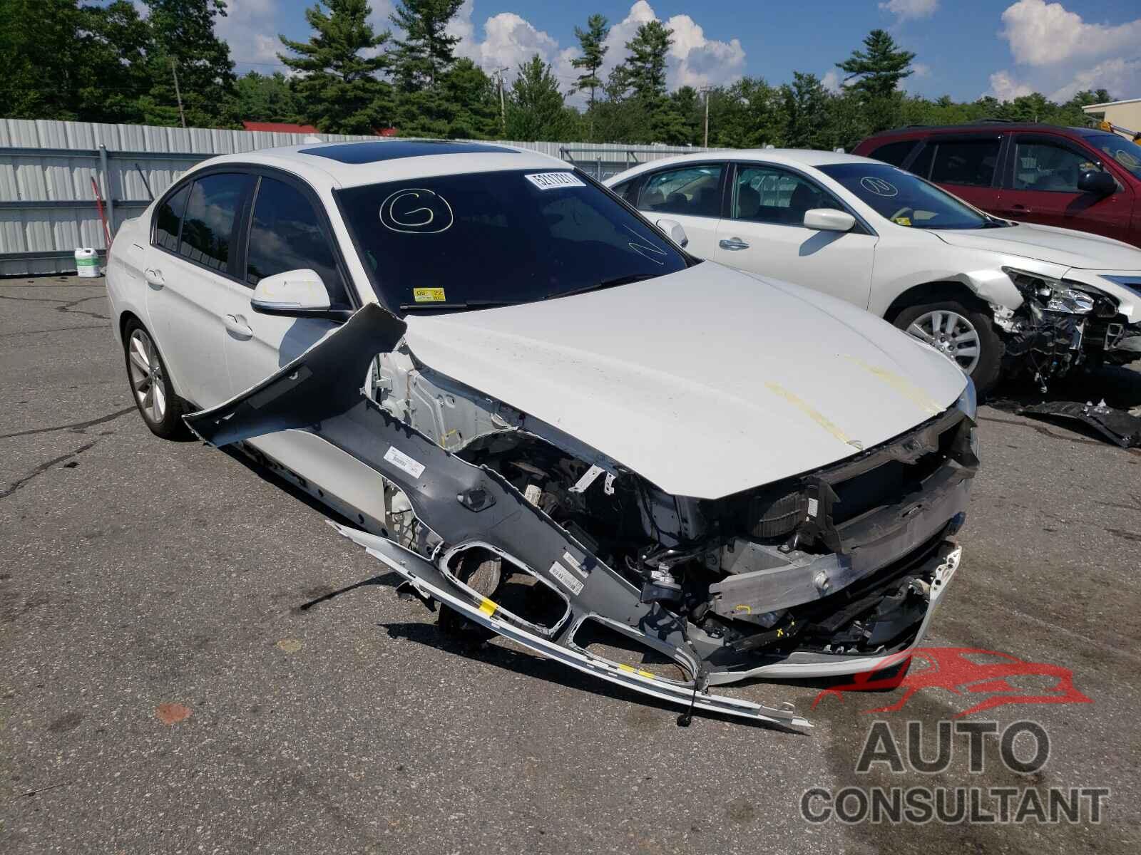 BMW 3 SERIES 2018 - WBA8A3C55JA357742