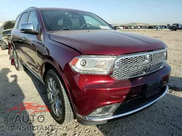 DODGE DURANGO 2016 - 1C4RDJEG0GC353998