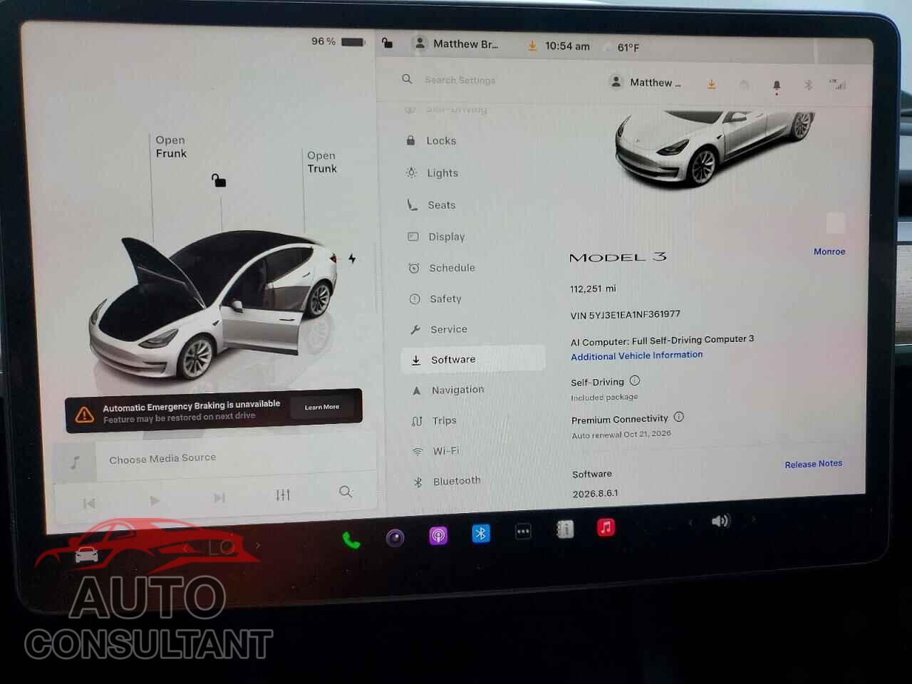 TESLA MODEL 3 2022 - 5YJ3E1EA1NF361977
