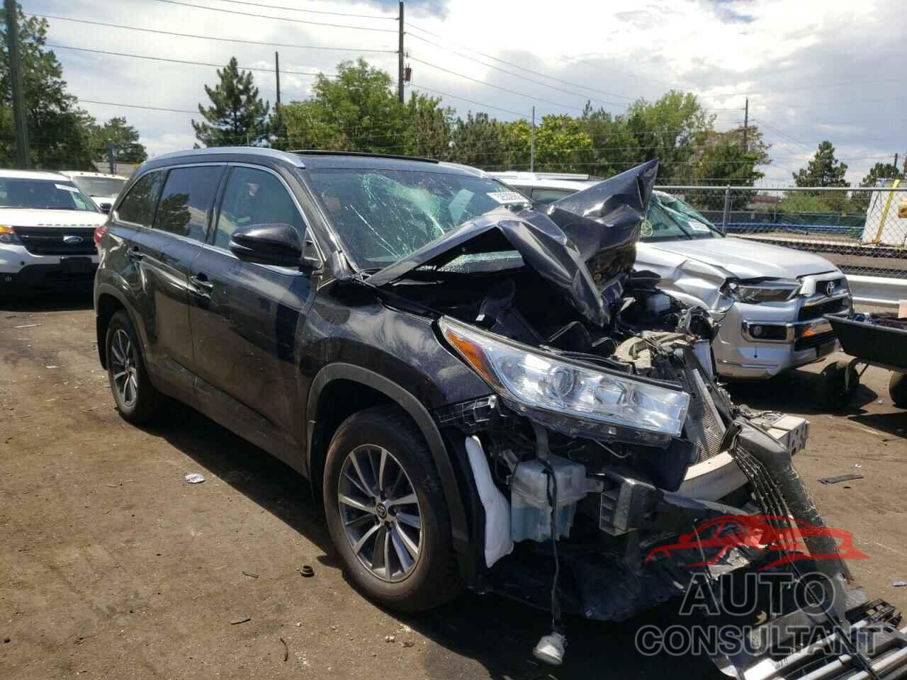 TOYOTA HIGHLANDER 2019 - 5TDJZRFHXKS581924