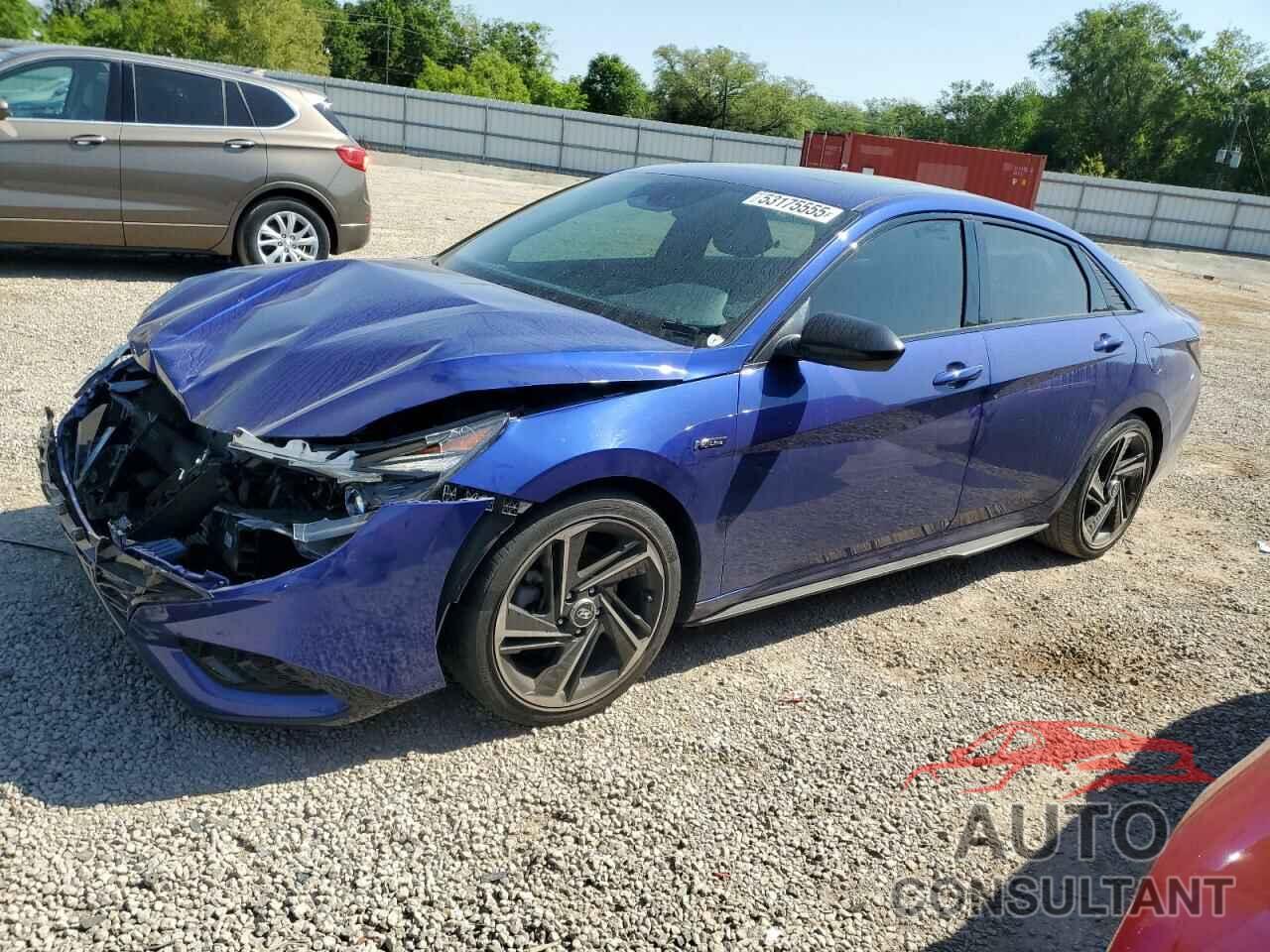 HYUNDAI ELANTRA 2022 - KMHLR4AFXNU236163