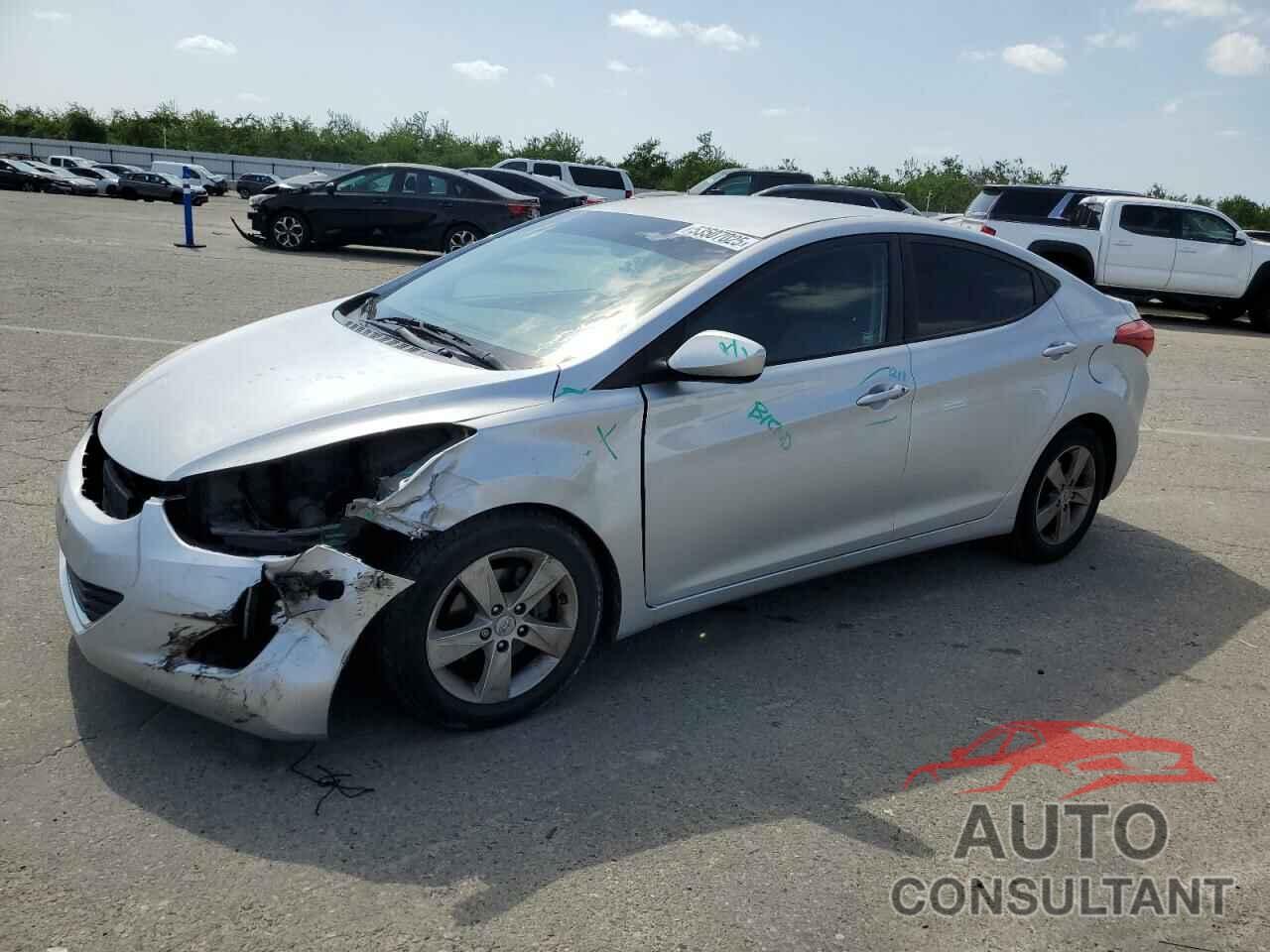 HYUNDAI ELANTRA 2011 - KMHDH4AE0BU132193