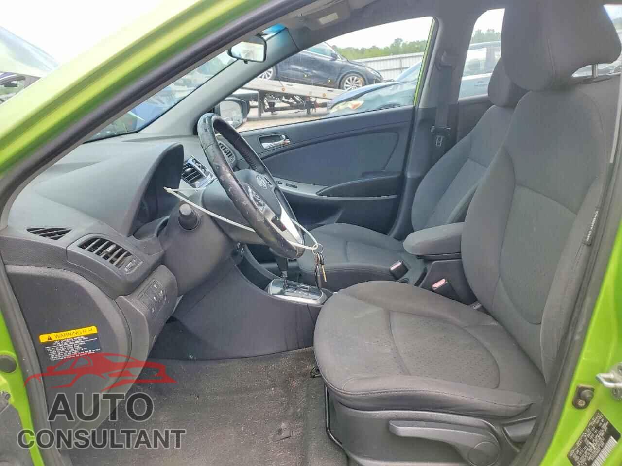 HYUNDAI ACCENT 2012 - KMHCU5AE6CU022652