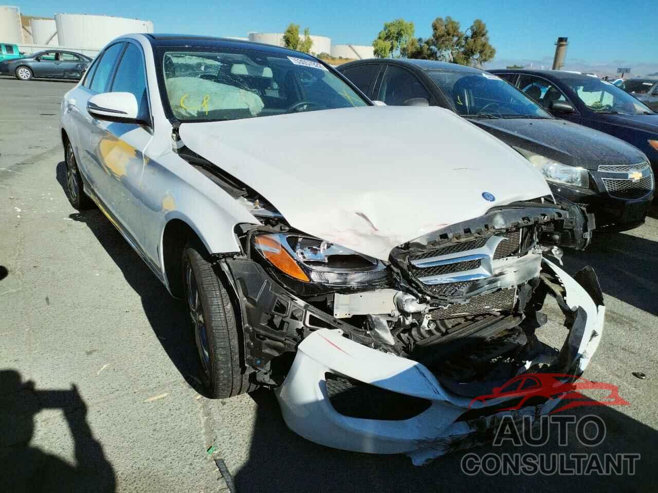 MERCEDES-BENZ C-CLASS 2017 - 55SWF4JB8HU214116