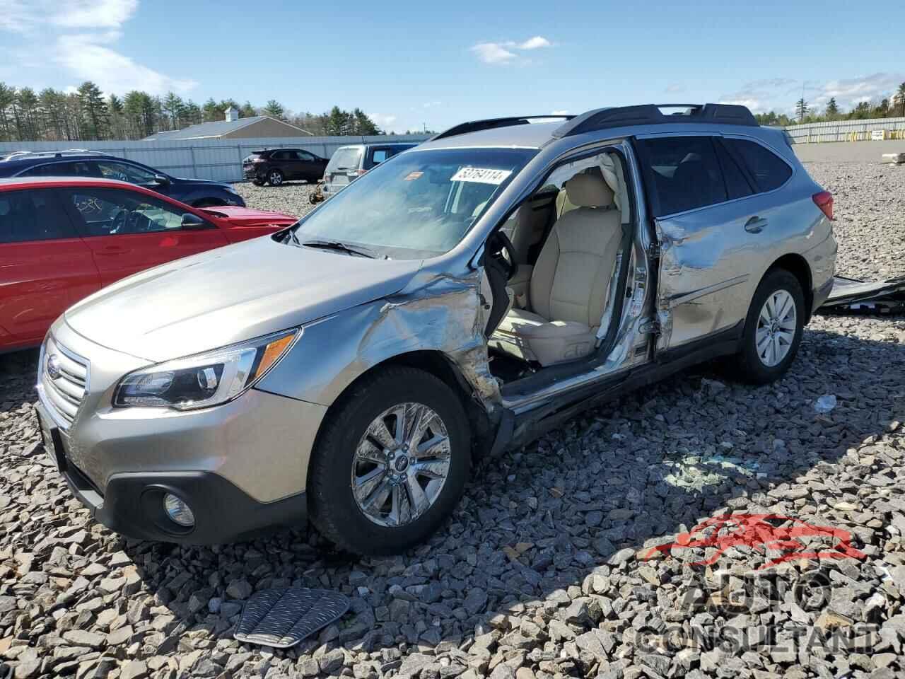 SUBARU OUTBACK 2016 - 4S4BSACCXG3327038