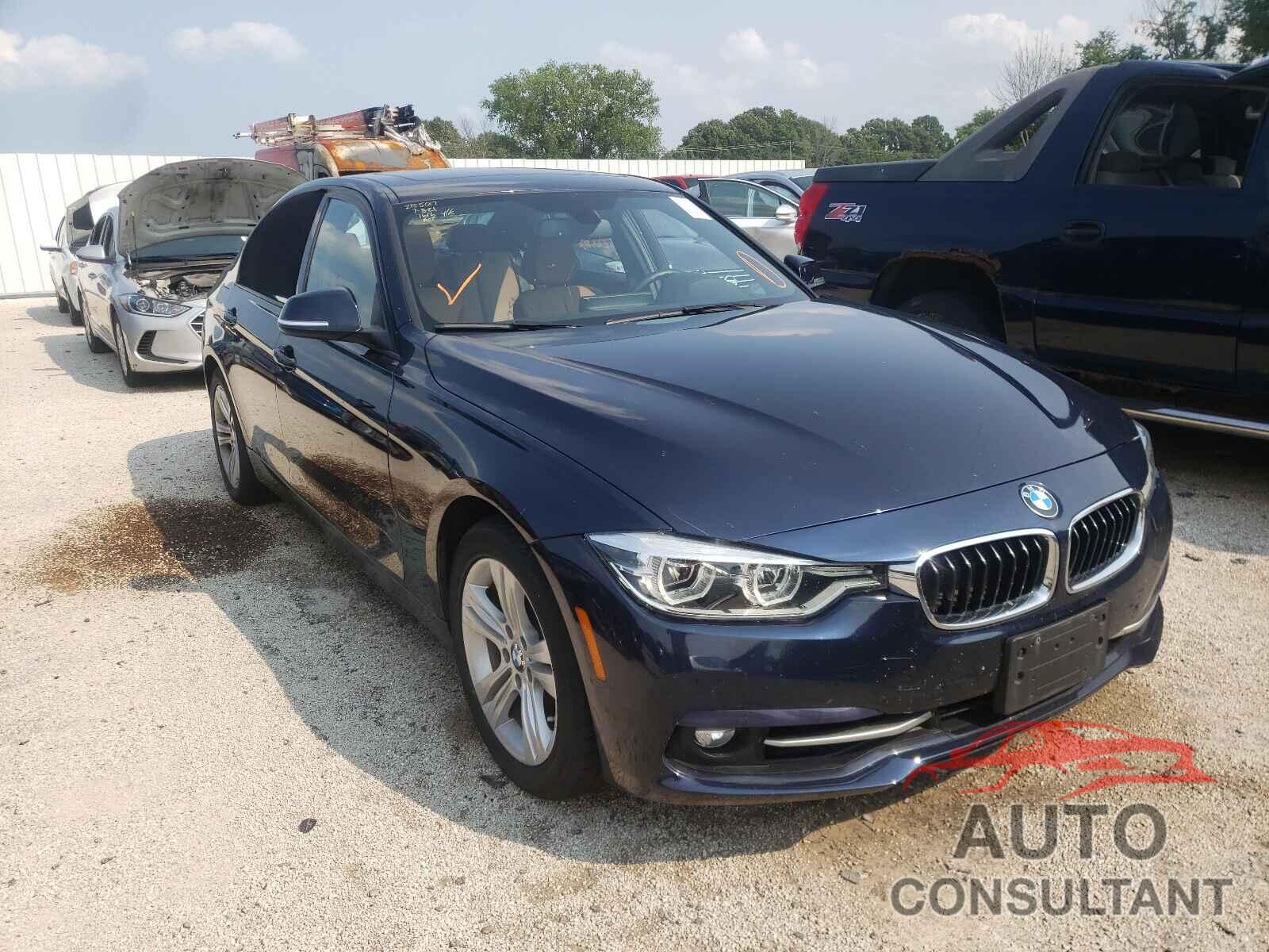 BMW 3 SERIES 2016 - WBA8E3C5XGK503785