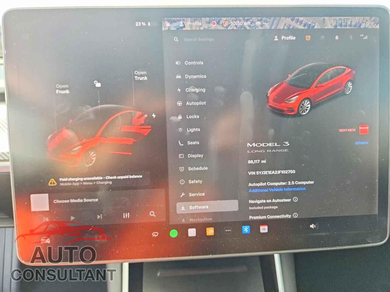 TESLA MODEL 3 2018 - 5YJ3E1EA2JF102750