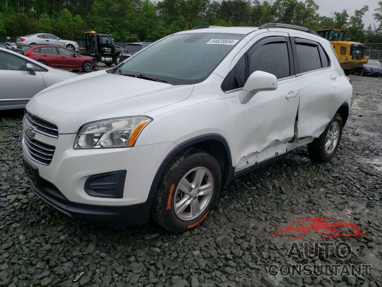 CHEVROLET TRAX 2016 - KL7CJPSB5GB572999