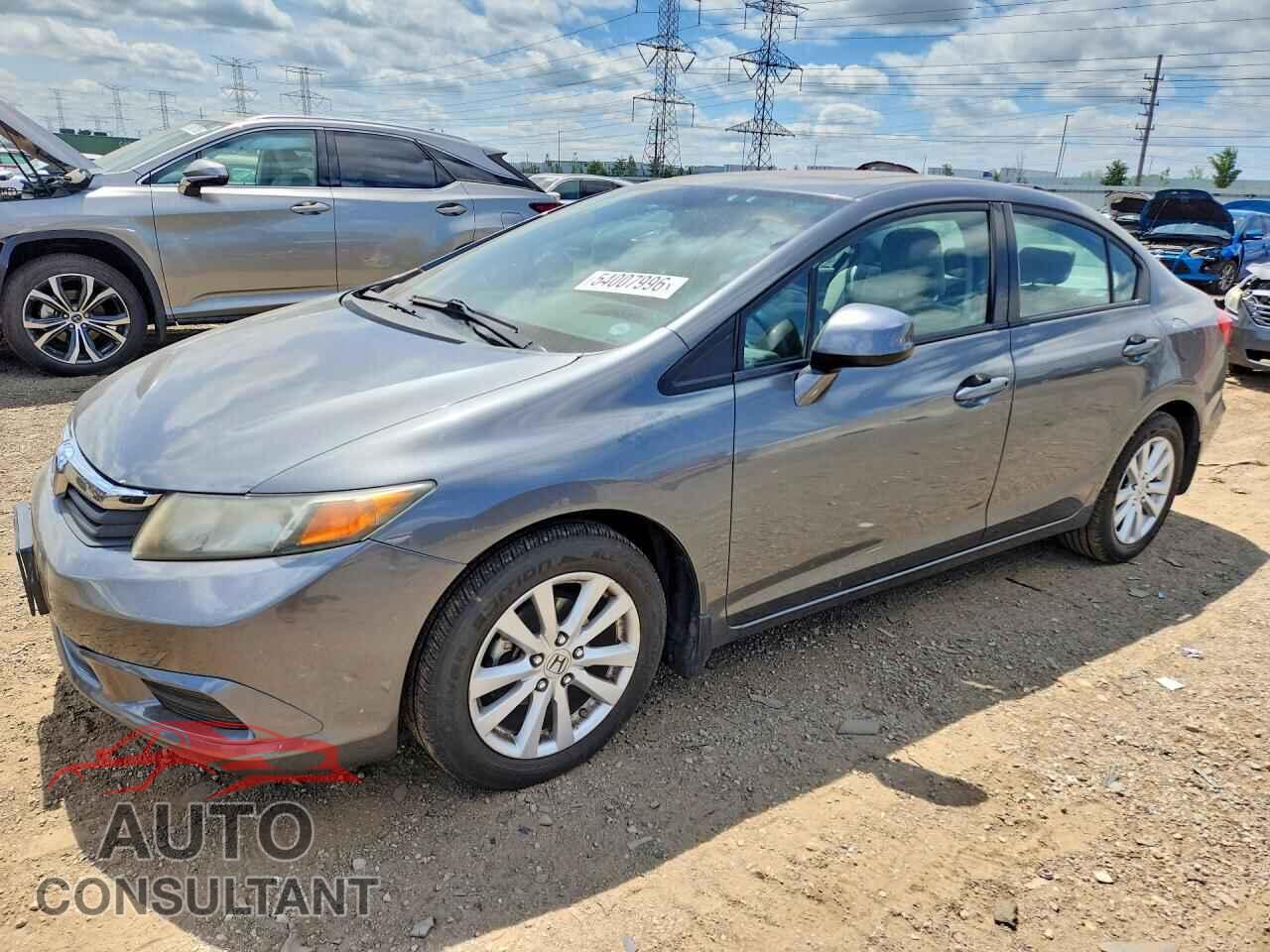 HONDA CIVIC 2012 - 19XFB2F89CE038285