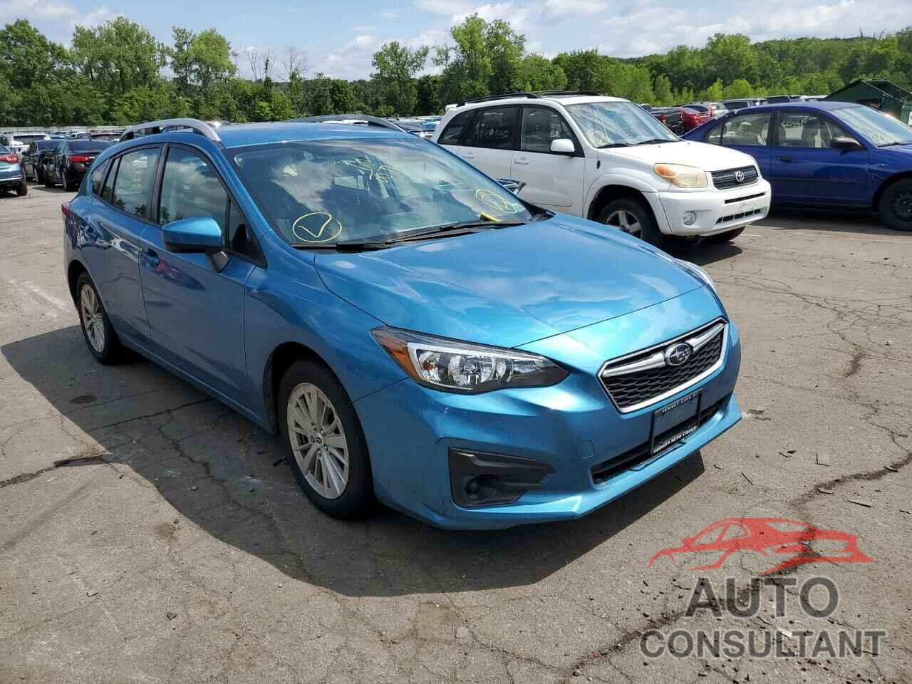 SUBARU IMPREZA 2018 - 4S3GTAB67J3704242