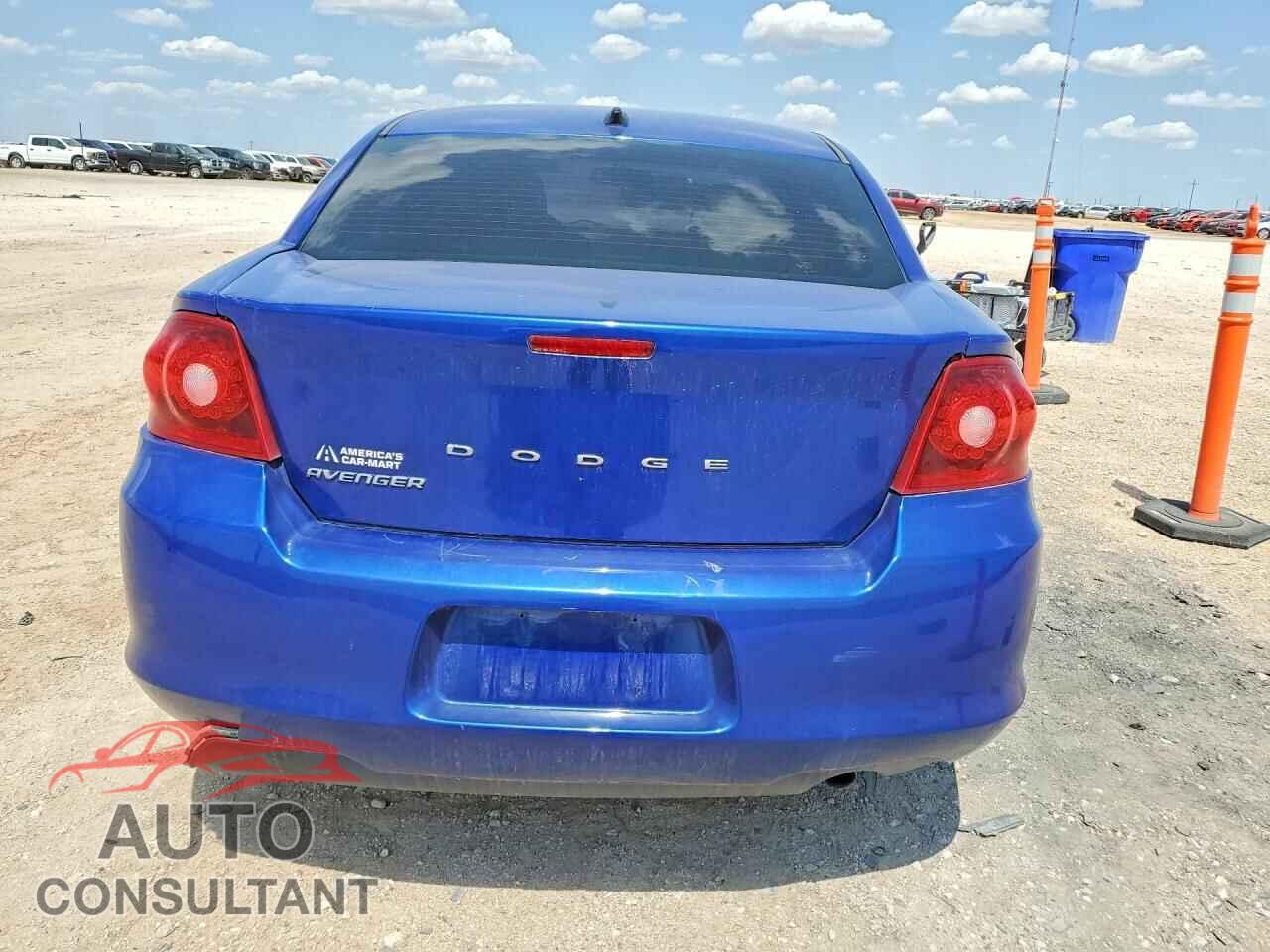 DODGE AVENGER 2013 - 1C3CDZAB0DN547997