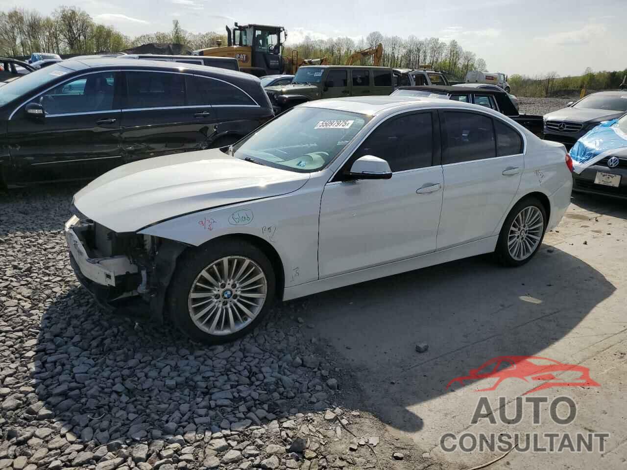 BMW 3 SERIES 2014 - WBA3B5C5XEP544030