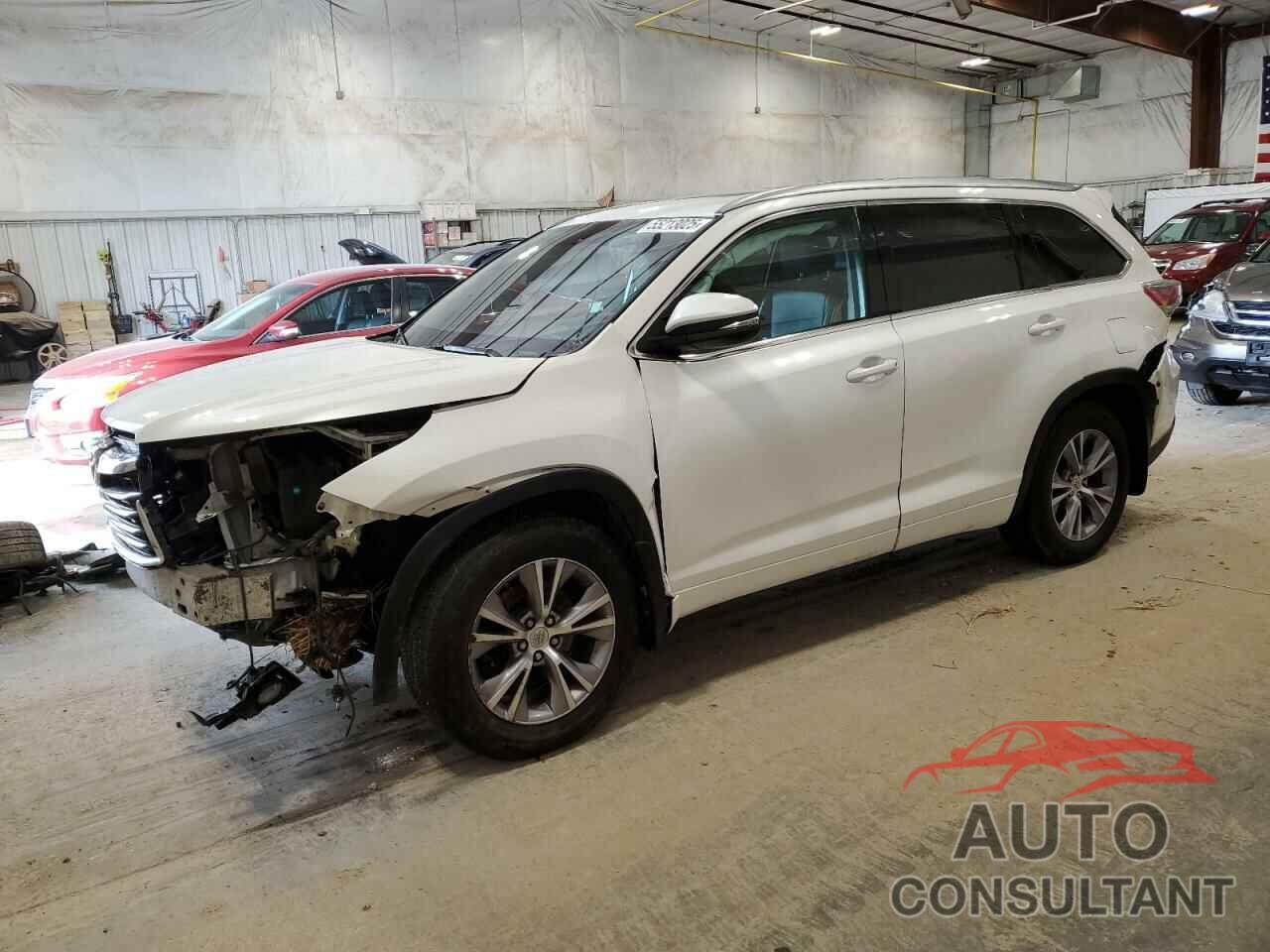 TOYOTA HIGHLANDER 2014 - 5TDJKRFH6ES057839