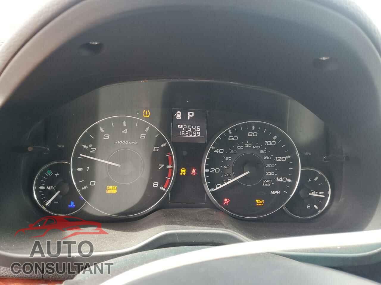 SUBARU OUTBACK 2012 - 4S4BRBKC6C3206309