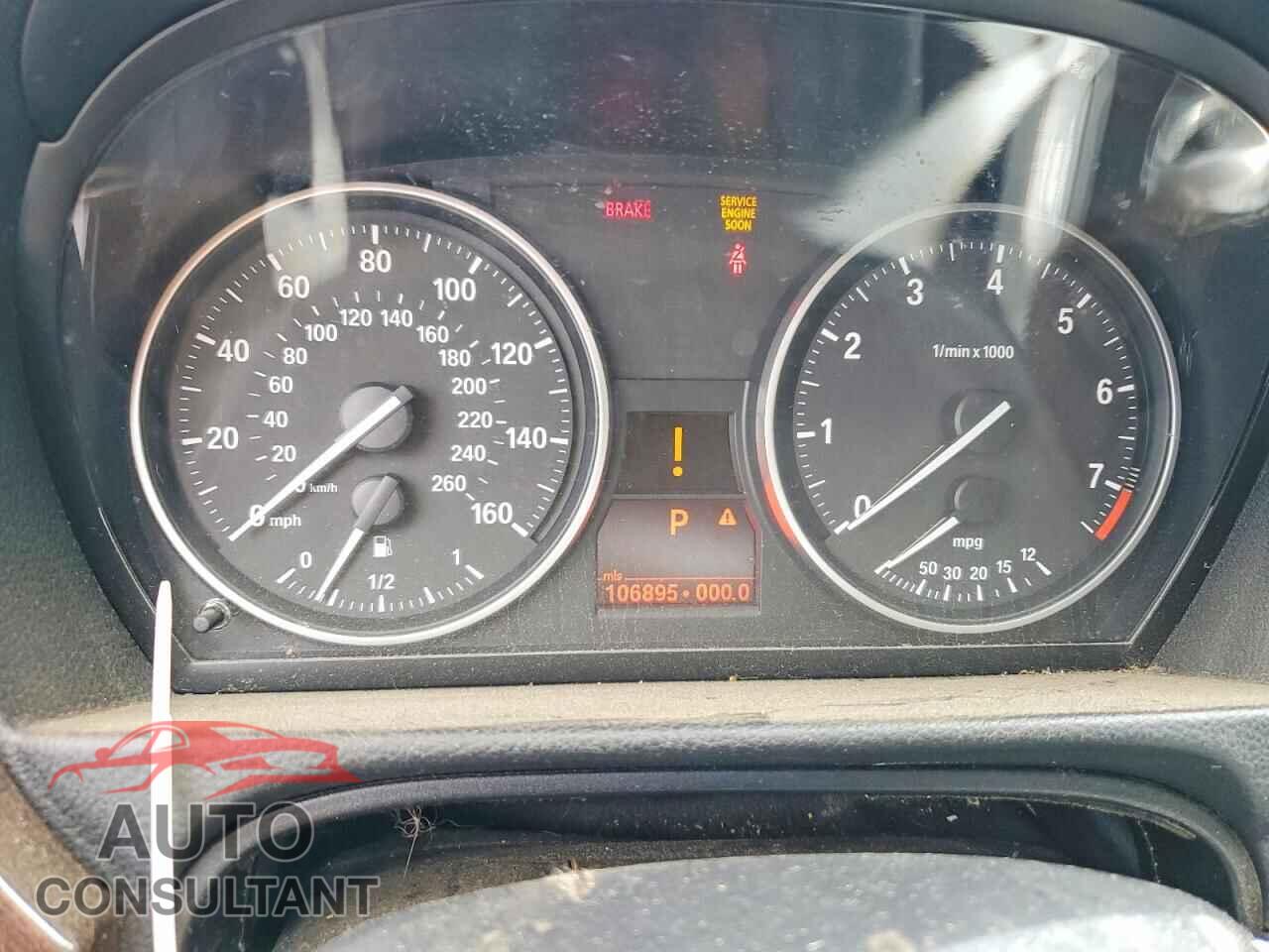 BMW 3 SERIES 2011 - WBAPH7C52BE678193