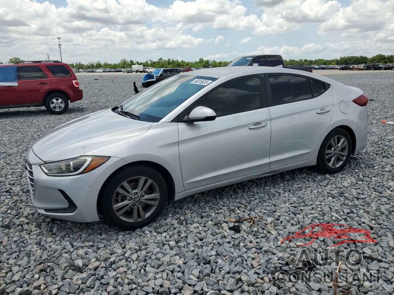 HYUNDAI ELANTRA 2018 - KMHD84LF7JU534863