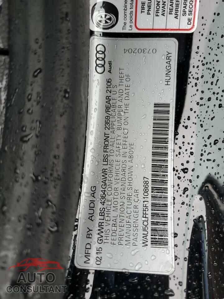 AUDI A3 2015 - WAU5CLFF5F1108687