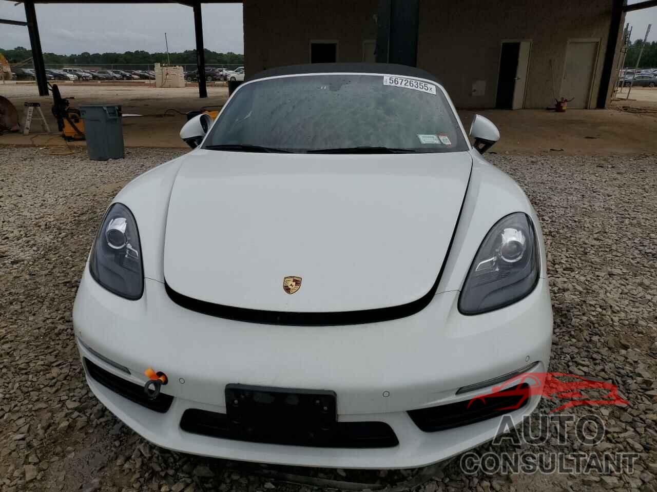 PORSCHE BOXSTER 2017 - WP0CA2A80HS221785
