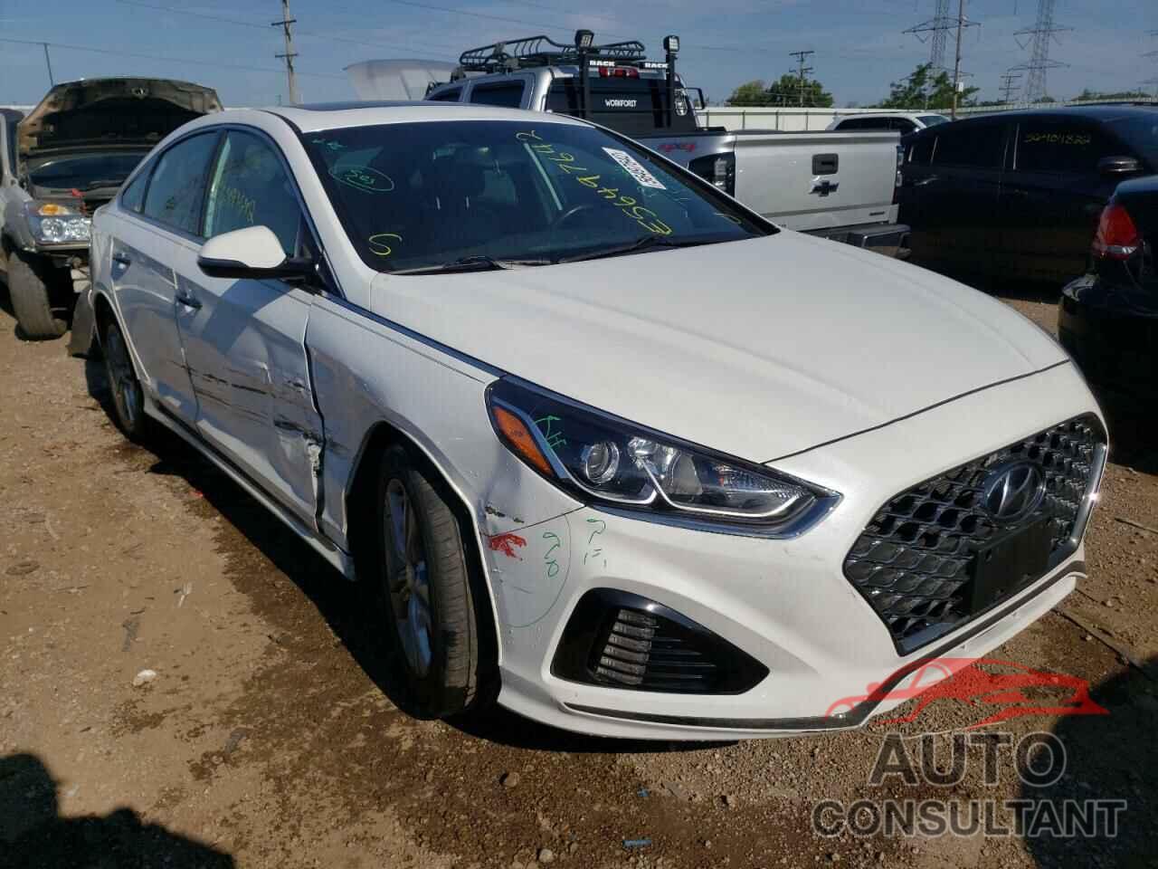 HYUNDAI SONATA 2018 - 5NPE34AF8JH644020