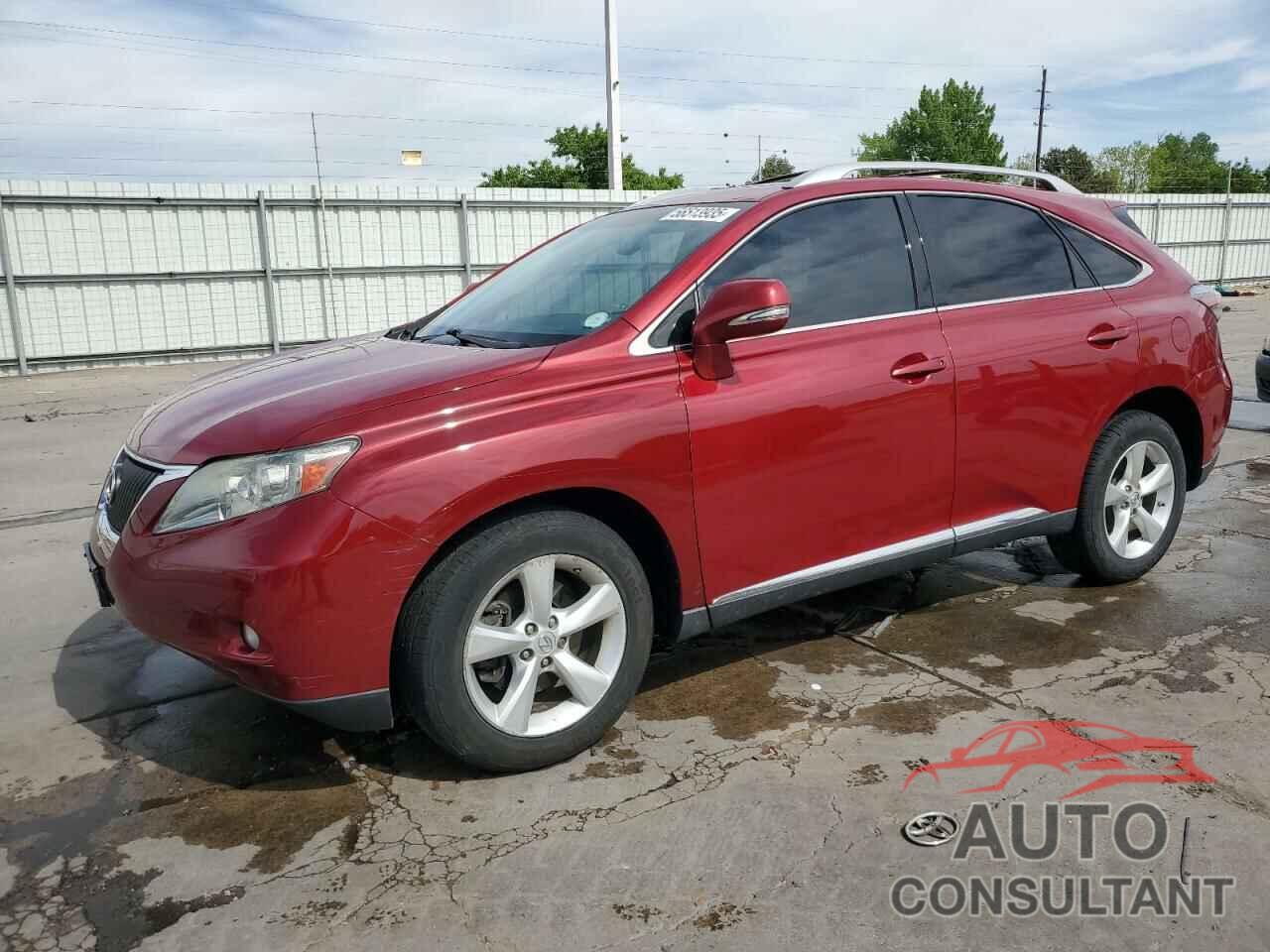 LEXUS RX350 2010 - 2T2BK1BAXAC057789