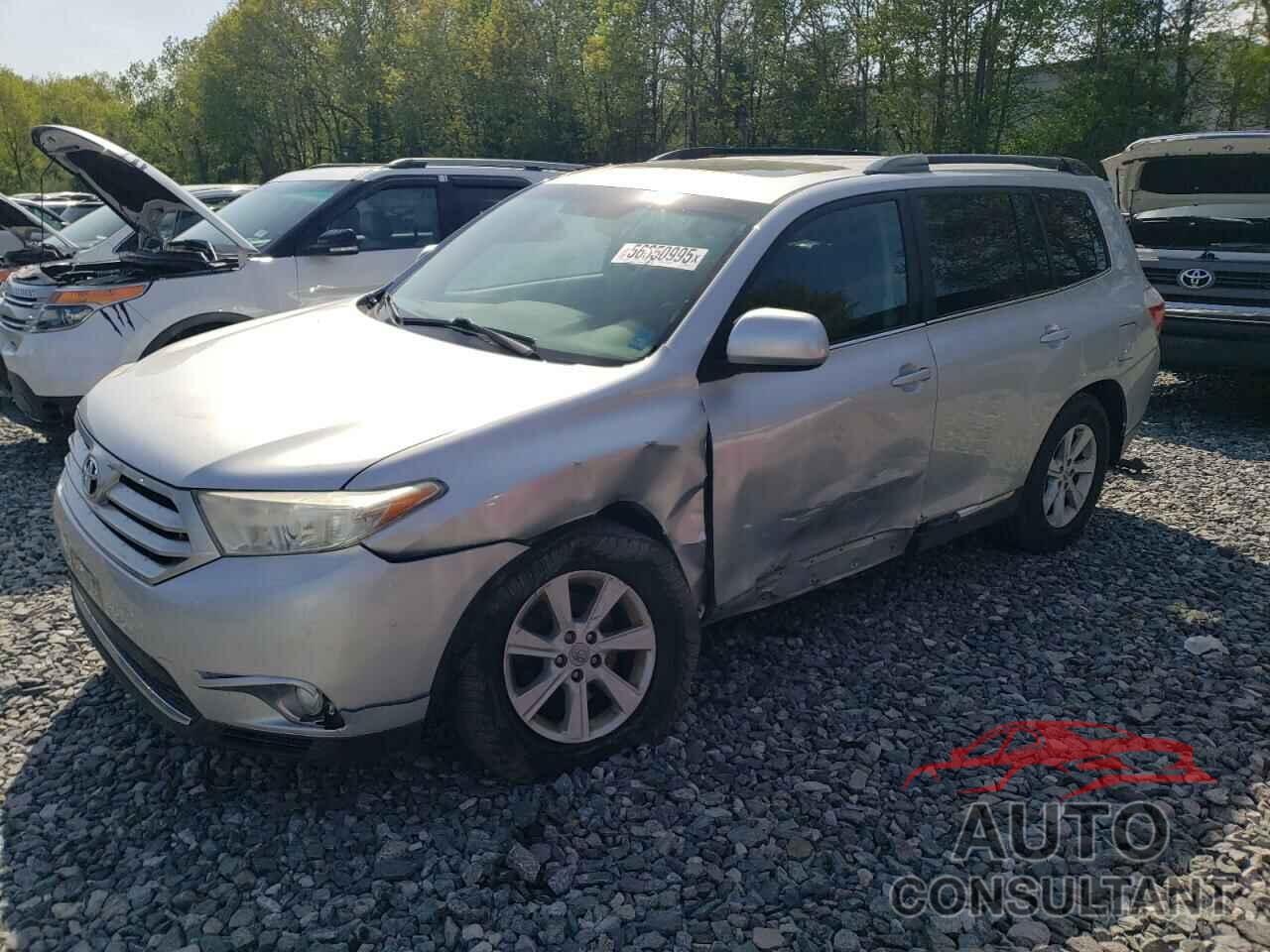 TOYOTA HIGHLANDER 2012 - 5TDBK3EH4CS147197