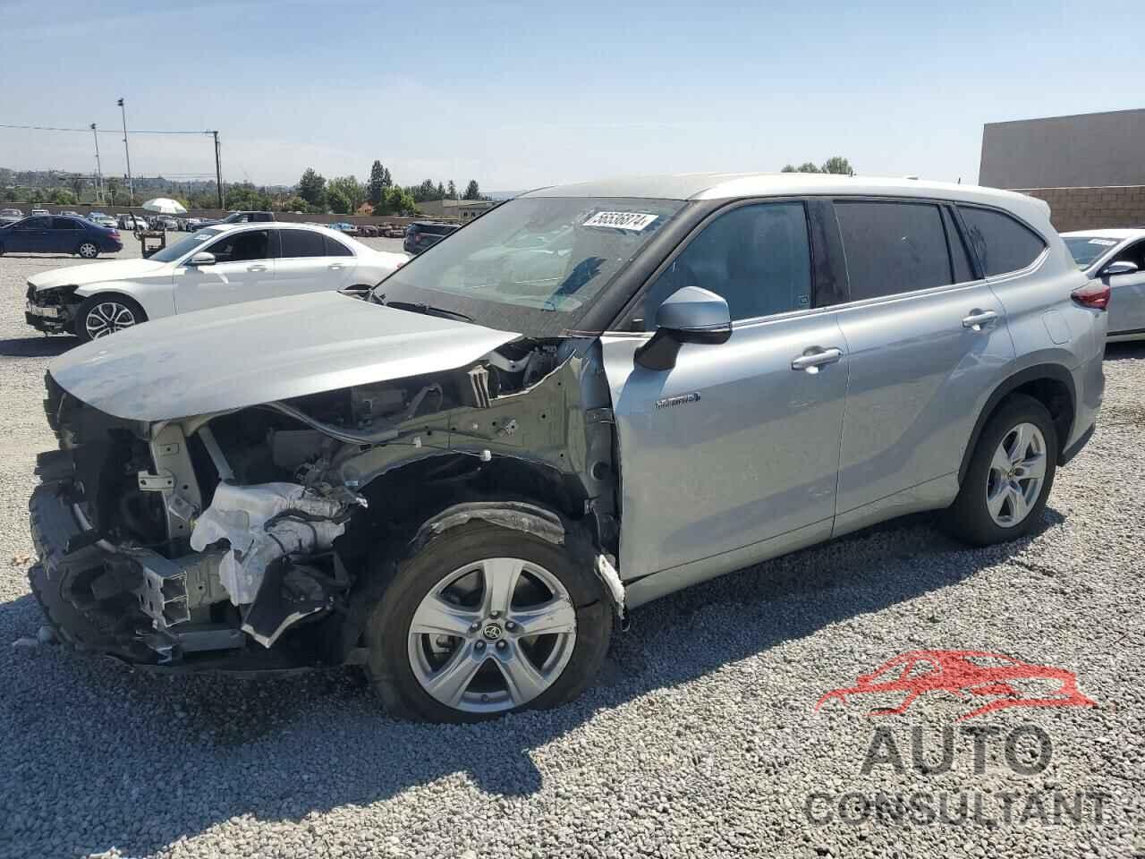 TOYOTA HIGHLANDER 2021 - 5TDZARAH7MS504299