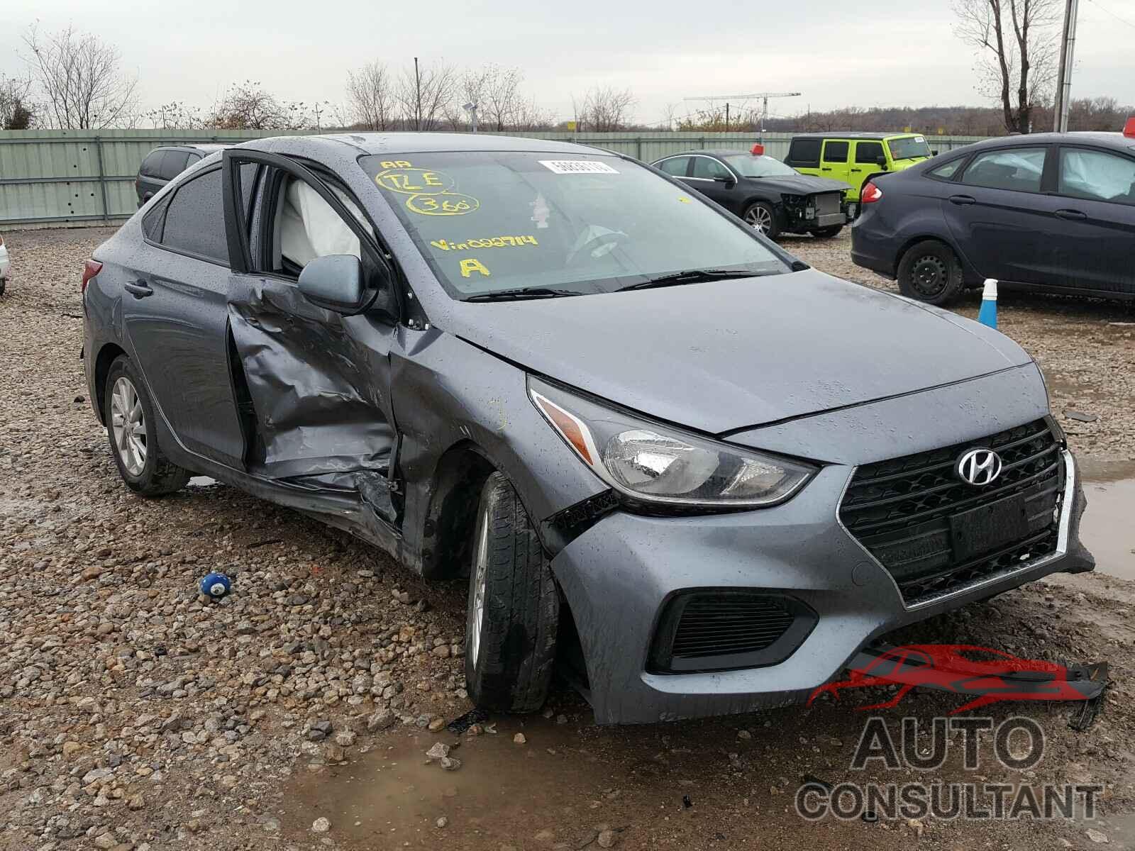 HYUNDAI ACCENT 2018 - 3KPC24A34JE022714