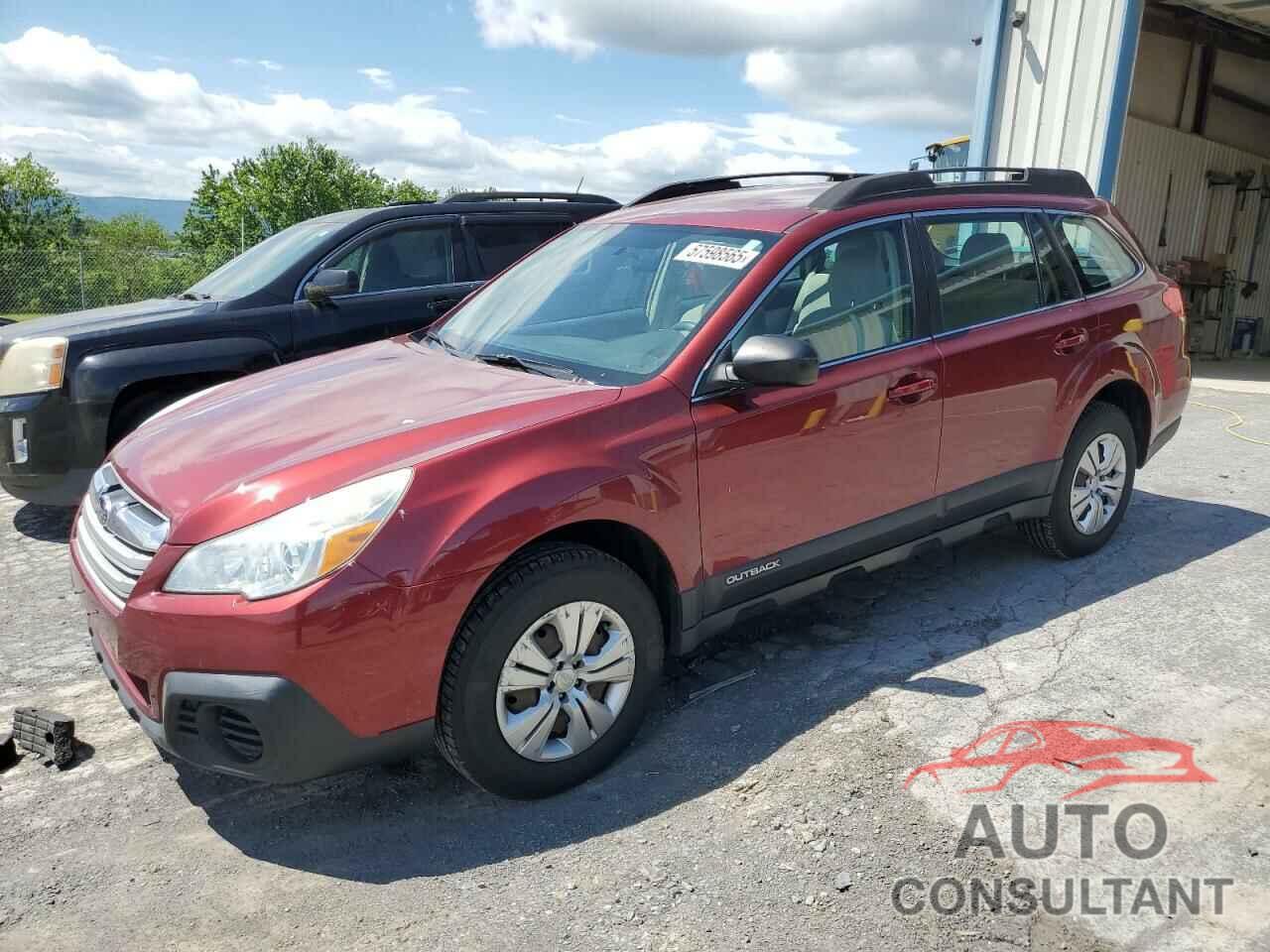 SUBARU OUTBACK 2013 - 4S4BRBAC1D3271927