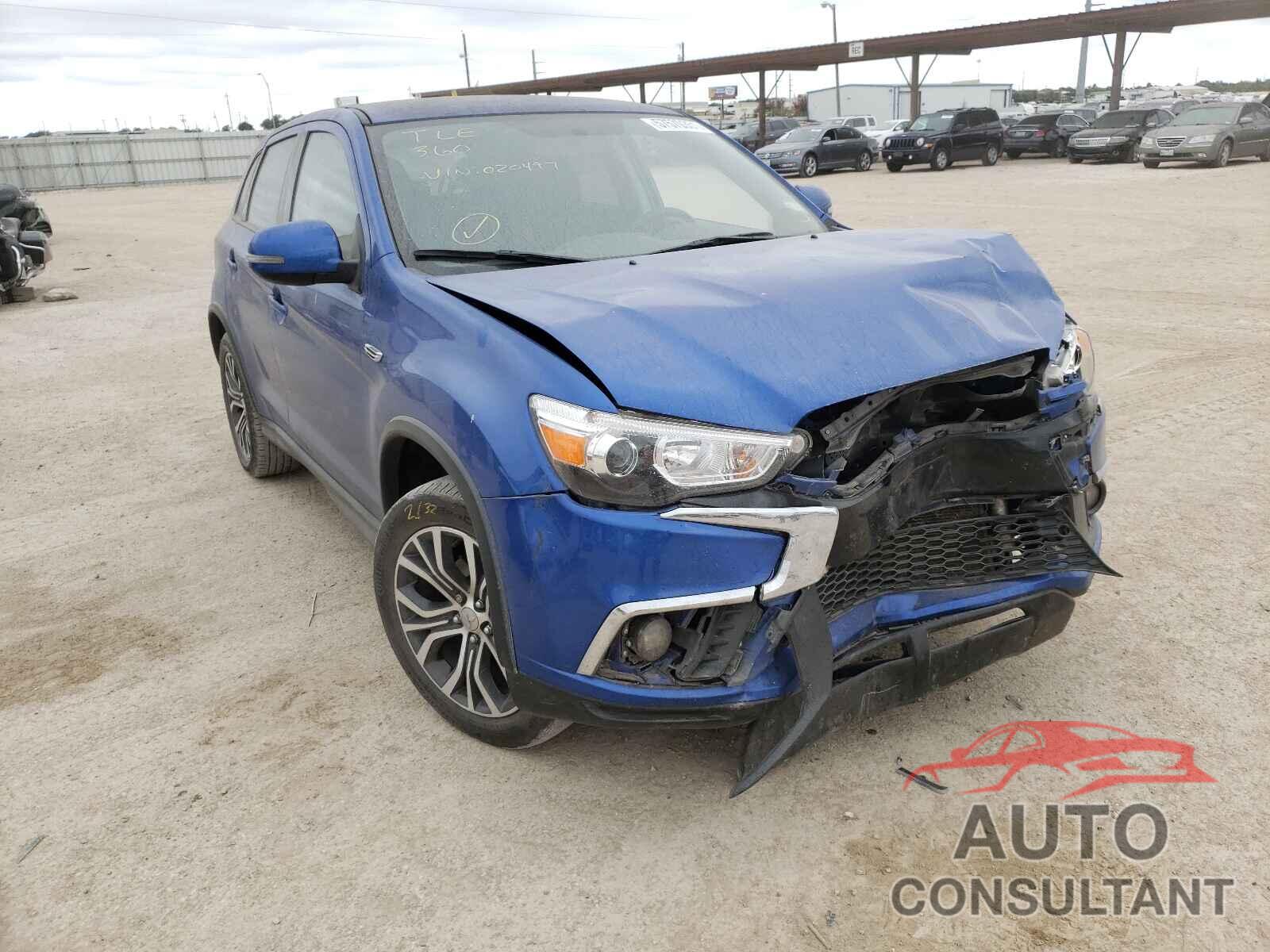 MITSUBISHI OUTLANDER 2019 - JA4AP3AU0KU020497