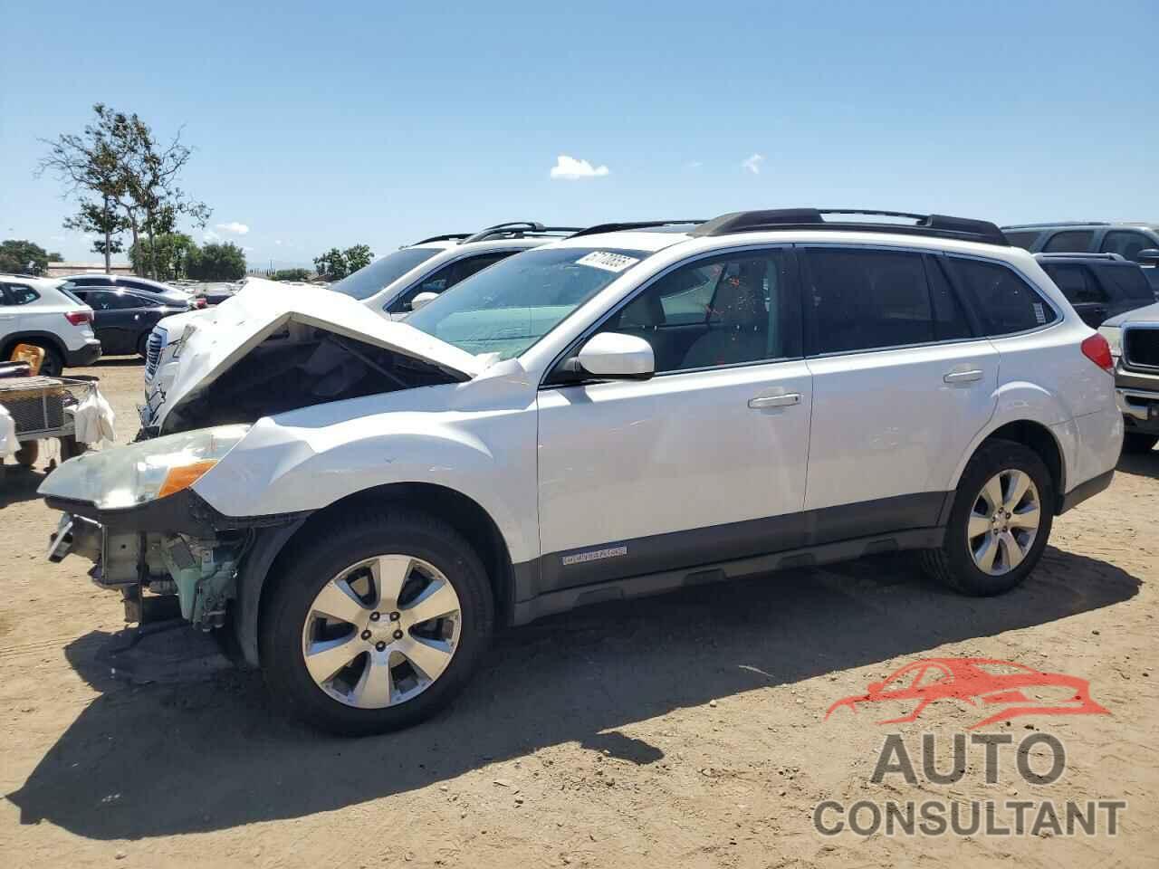 SUBARU OUTBACK 2011 - 4S4BRDLC2B2370719