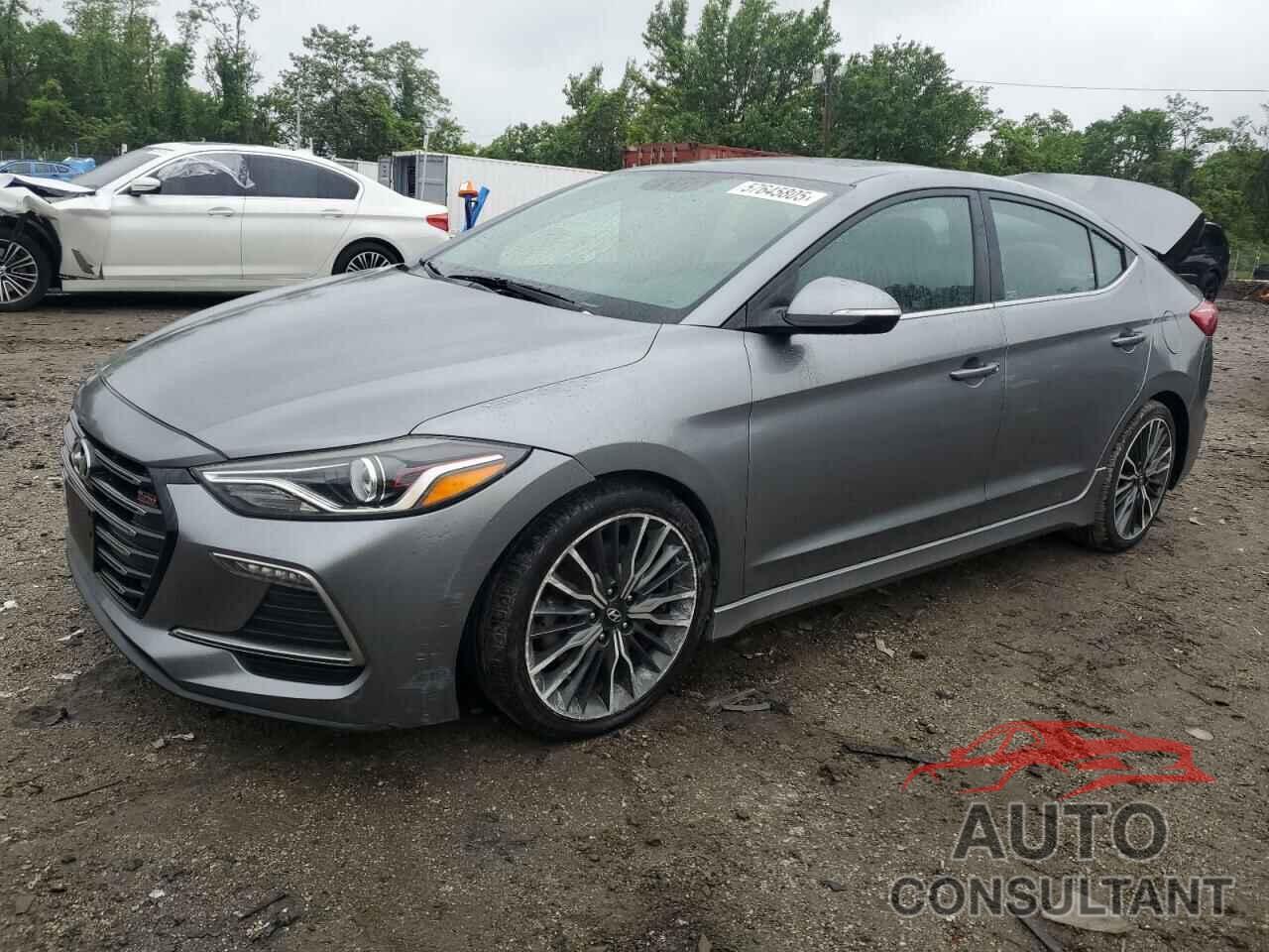 HYUNDAI ELANTRA 2018 - KMHD04LB6JU536379