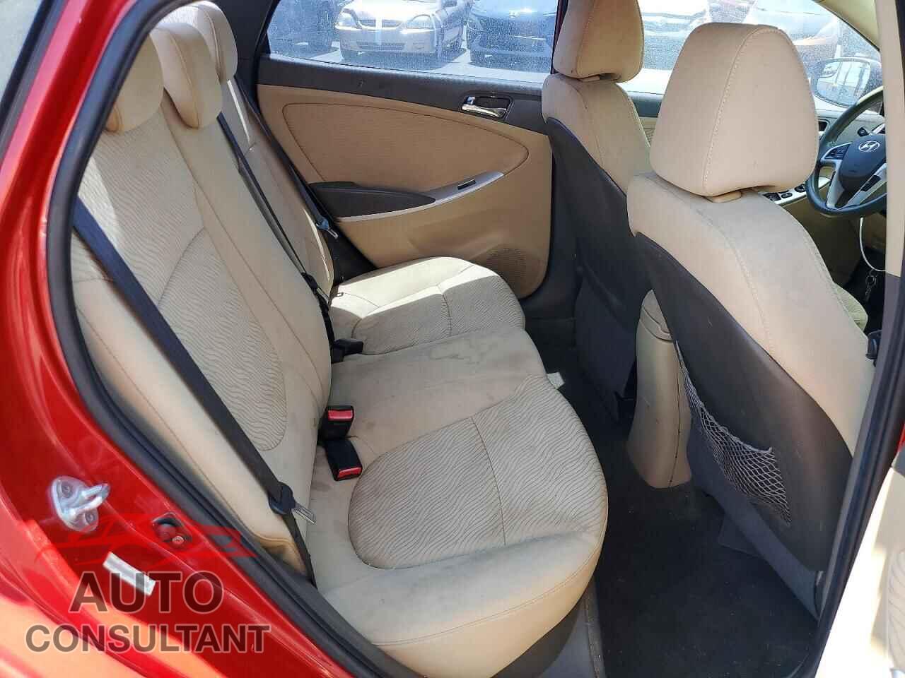 HYUNDAI ACCENT 2012 - KMHCU4AE9CU220636