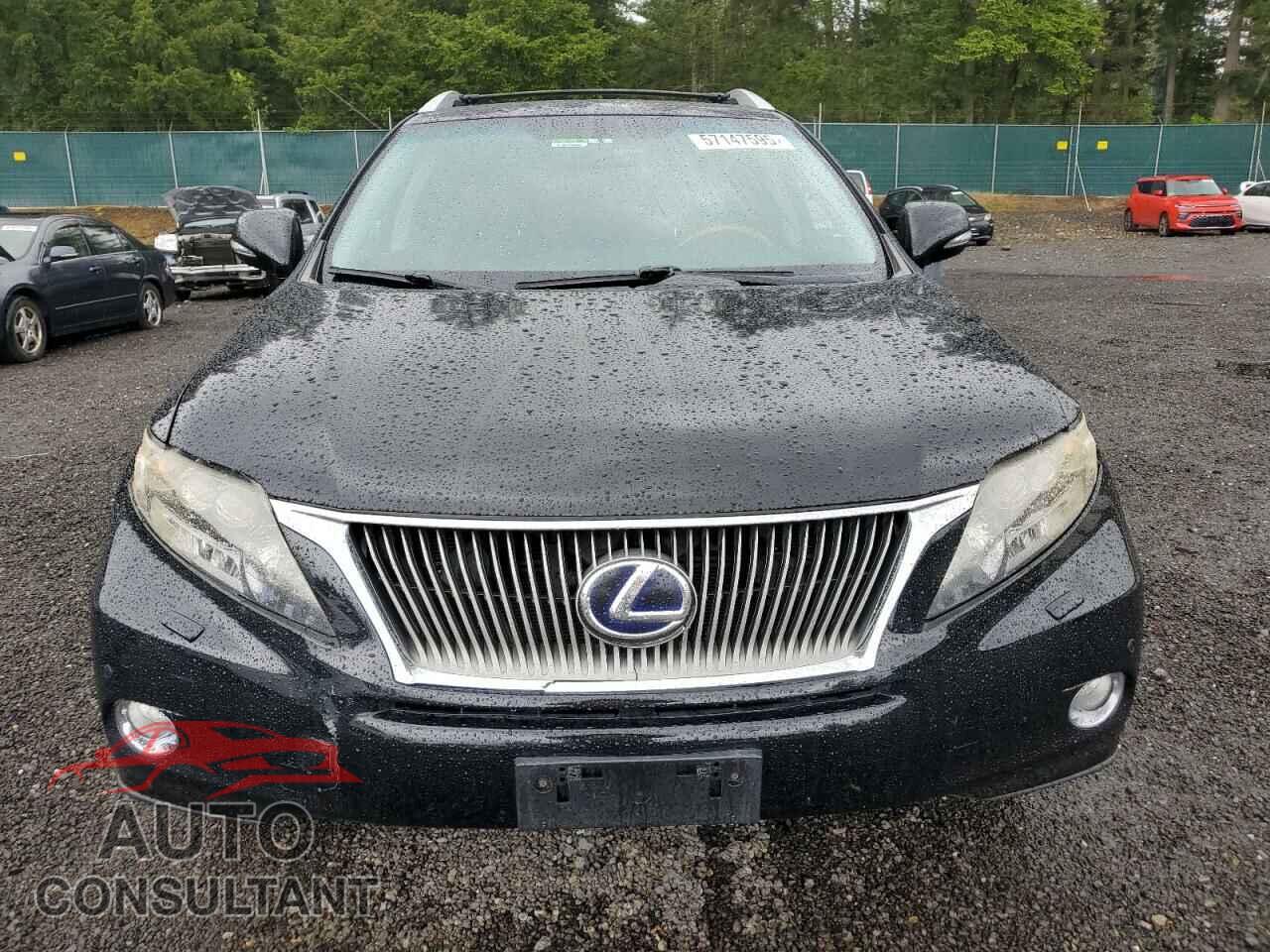 LEXUS RX450 2011 - JTJBC1BAXB2418436