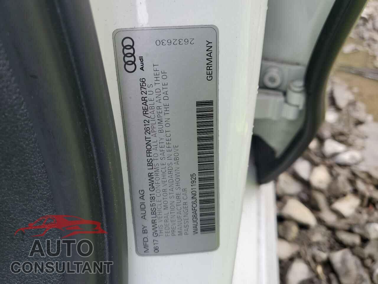 AUDI A6 2018 - WAUG8AFC6JN011925