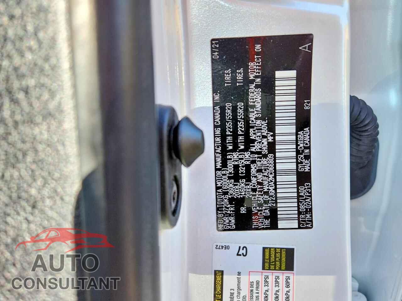 LEXUS RX450 2021 - 2T2JGMDA2MC066809