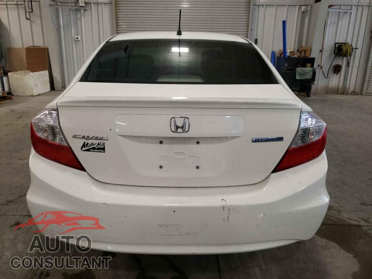 HONDA CIVIC 2012 - JHMFB4F24CS008601