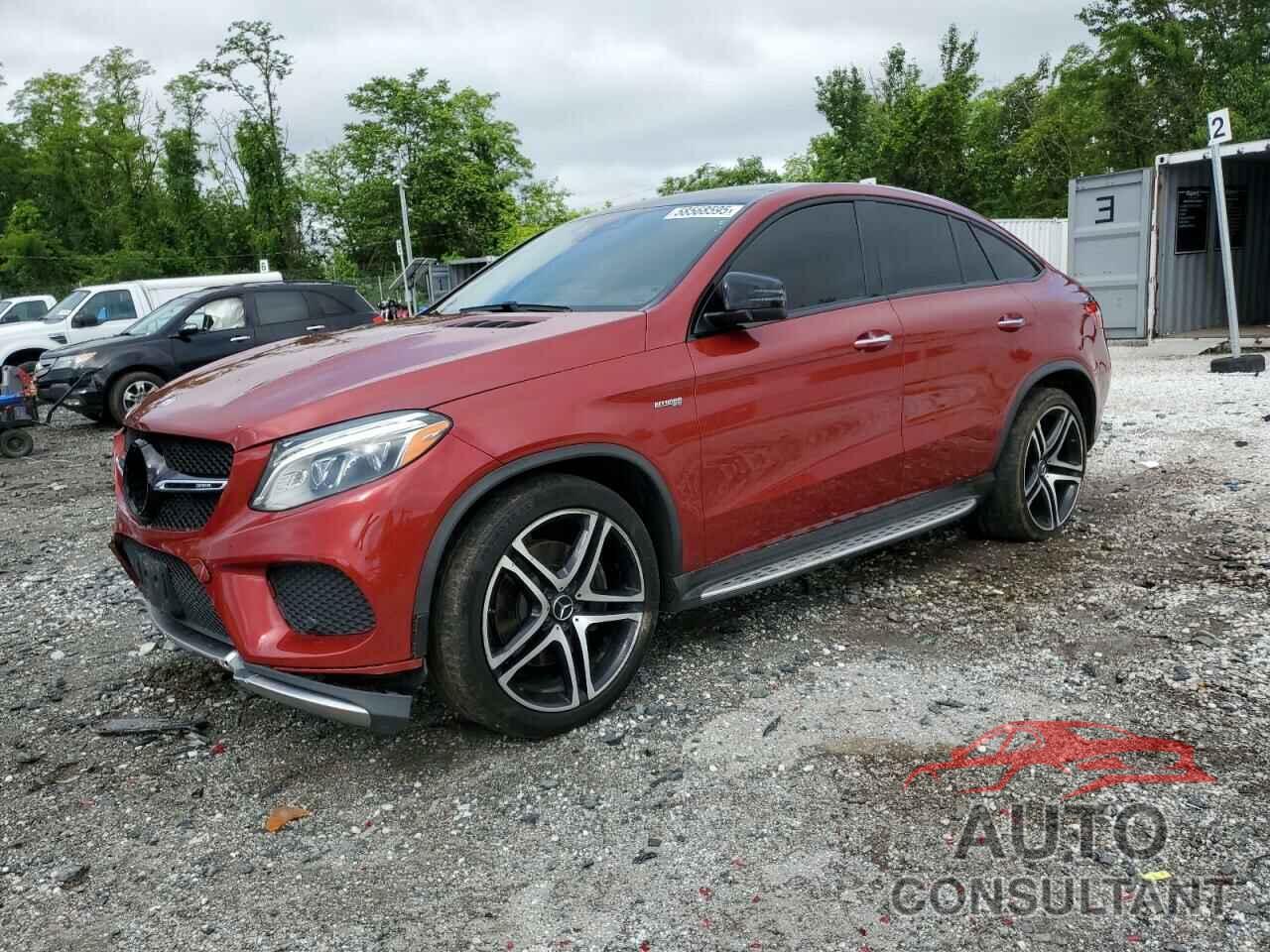 MERCEDES-BENZ GLE-CLASS 2017 - 4JGED6EB6HA073186