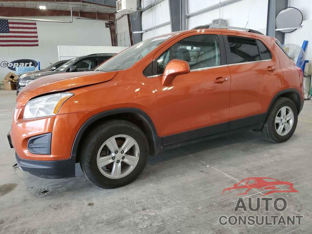 CHEVROLET TRAX 2016 - KL7CJPSB3GB621598